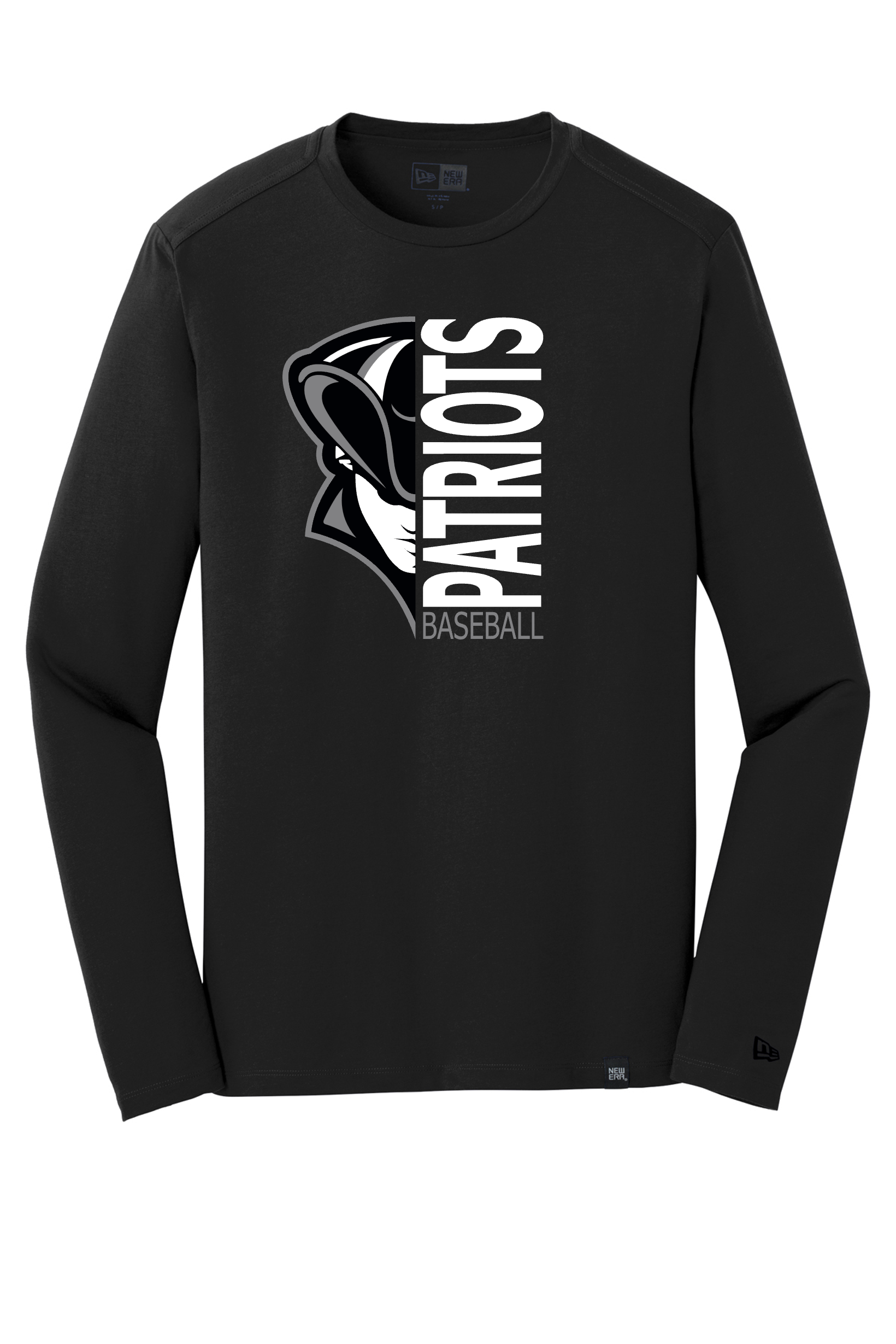 Blackout Long Sleeve T-Shirt (New Era Cotton or Sport-Tek Poly)