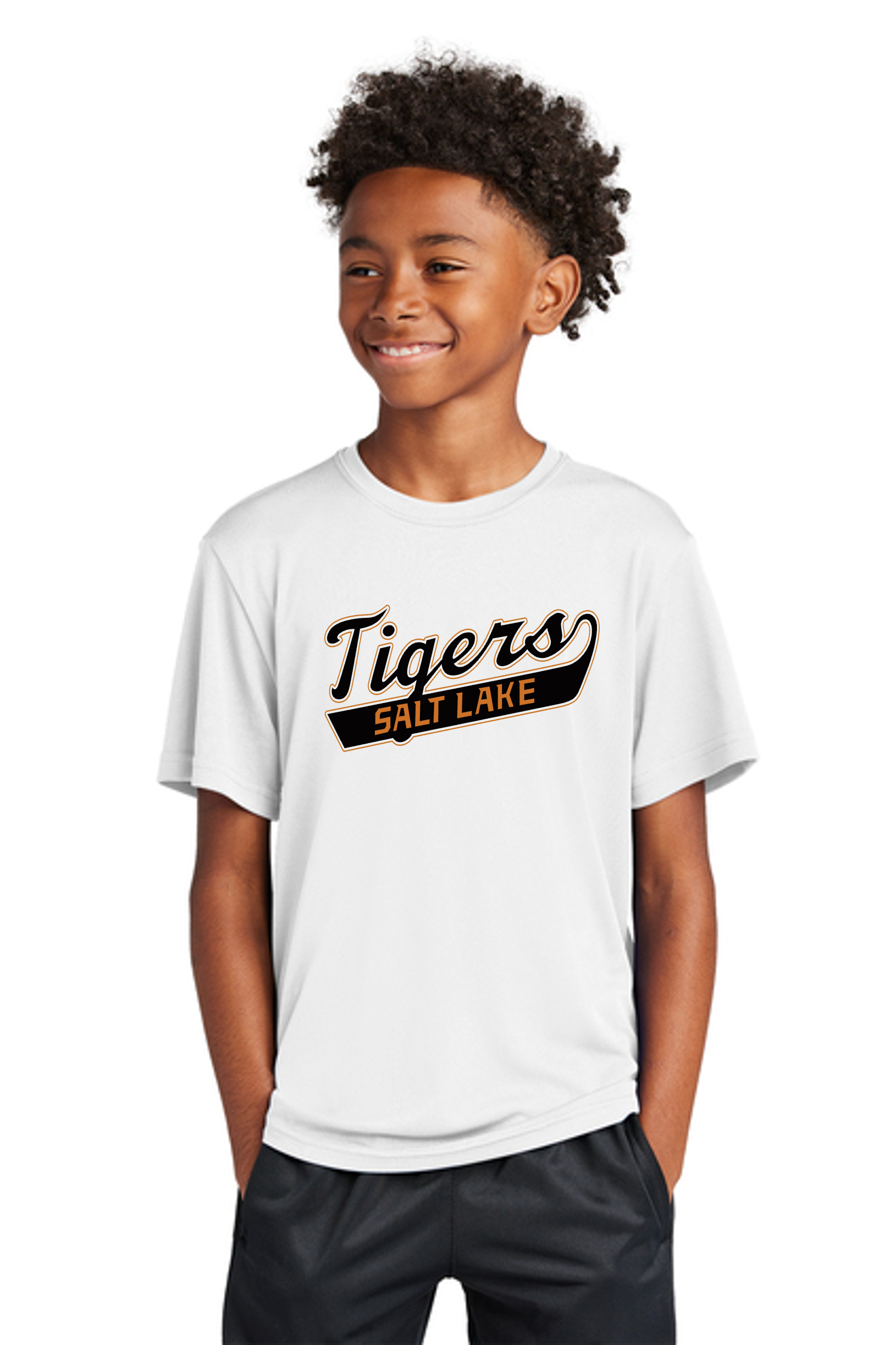 $15 - YOUTH Tigers Salt Lake T-shirt (moisture wicking or cotton)