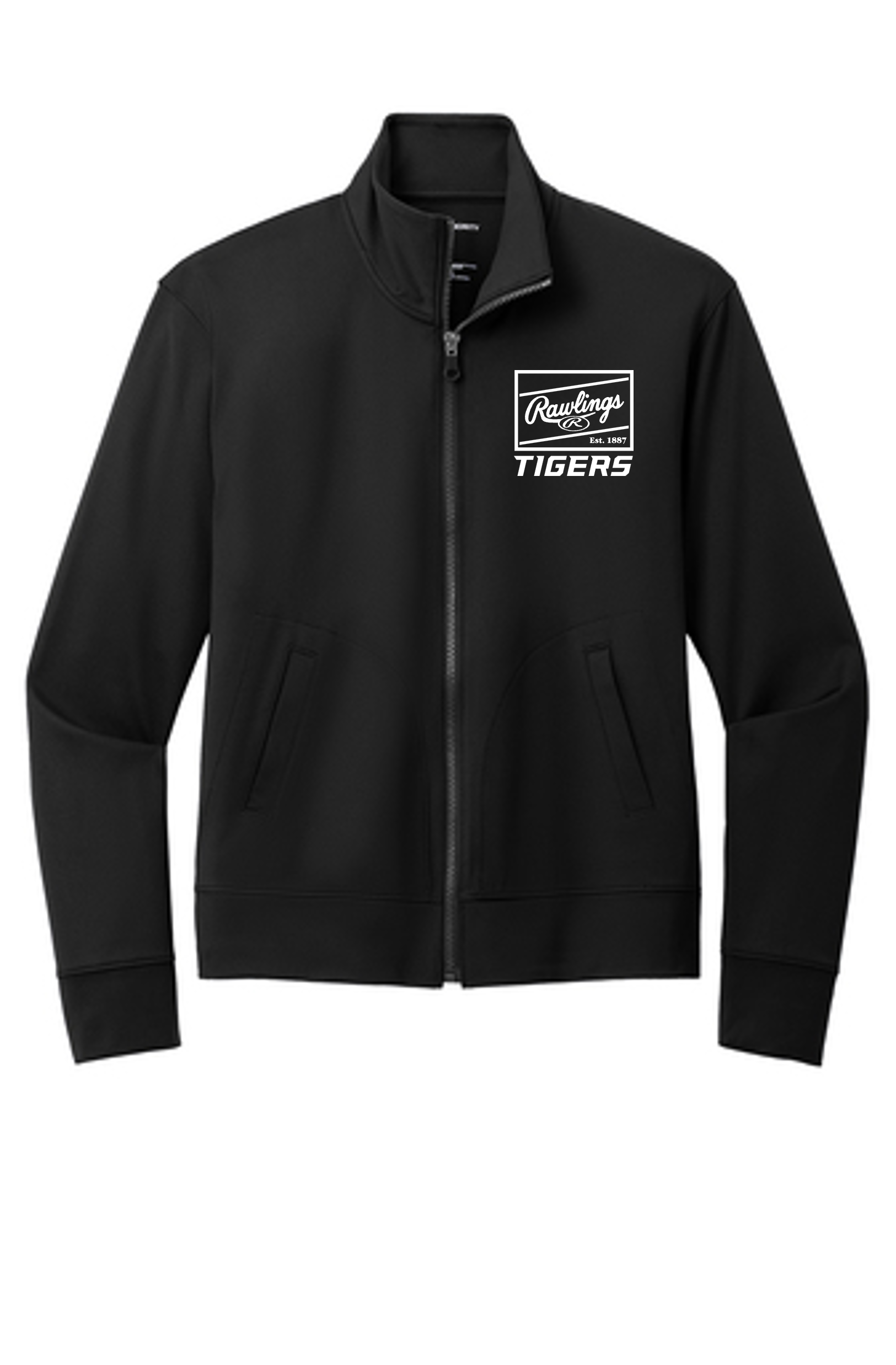 ladies black jacket rawlings.png