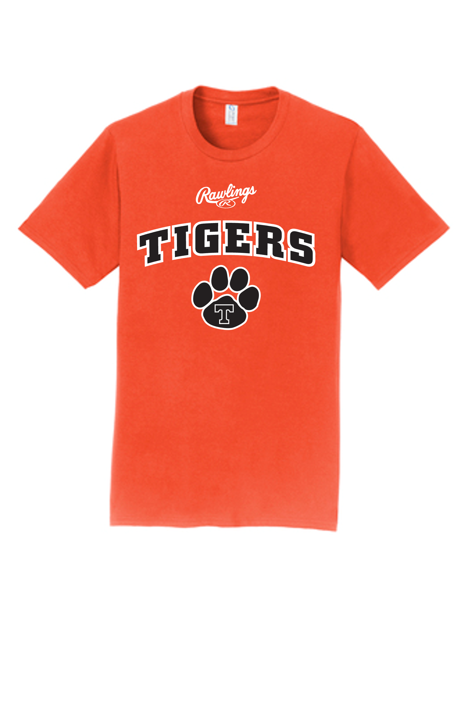 $15-$24 - Tiger Paw Adult T-shirt (cotton or moisture wicking)