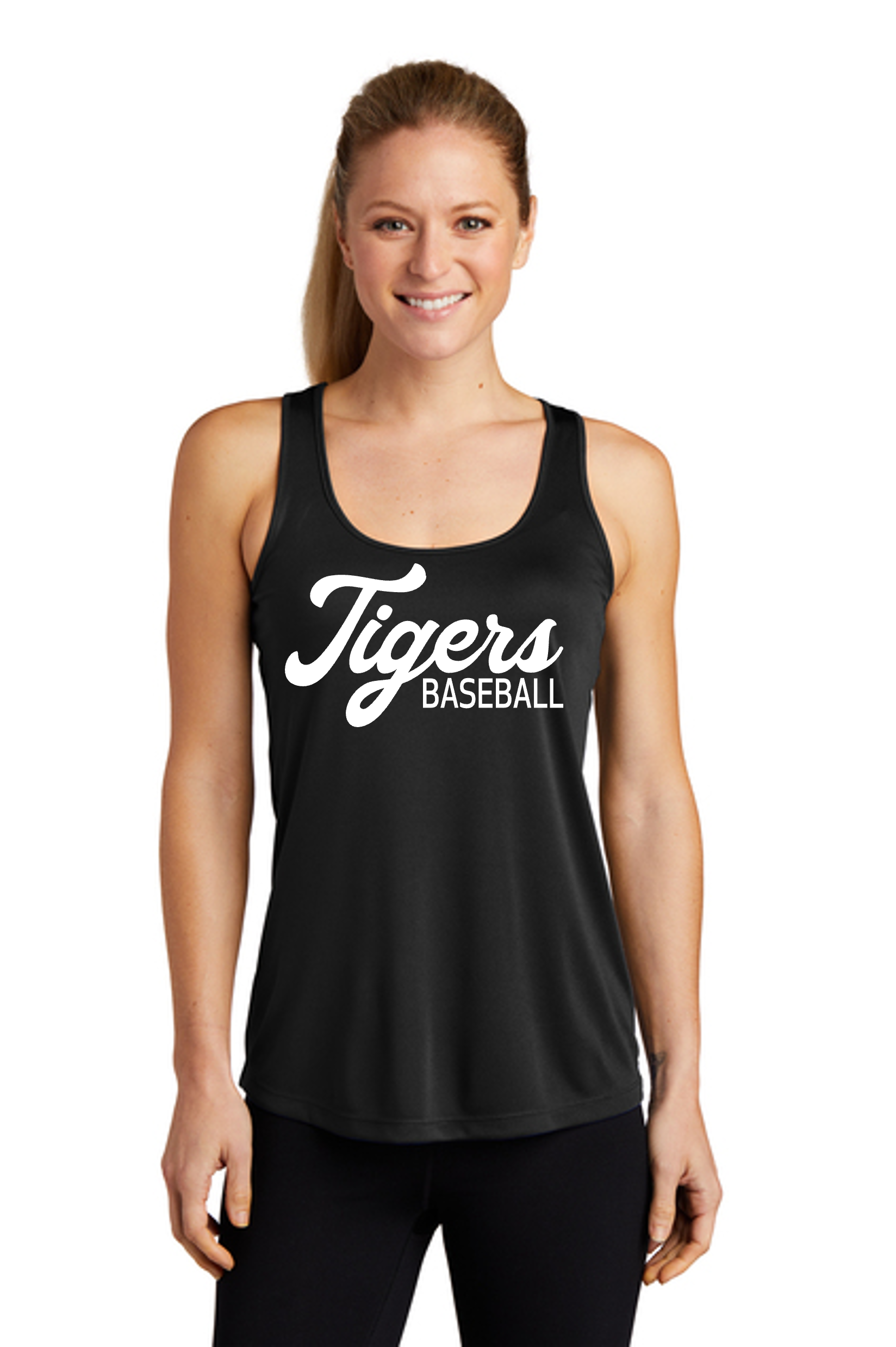 $15 - $16 Tigers Sport-Tek® Women's PosiCharge® Competitor™ Racerback Tank