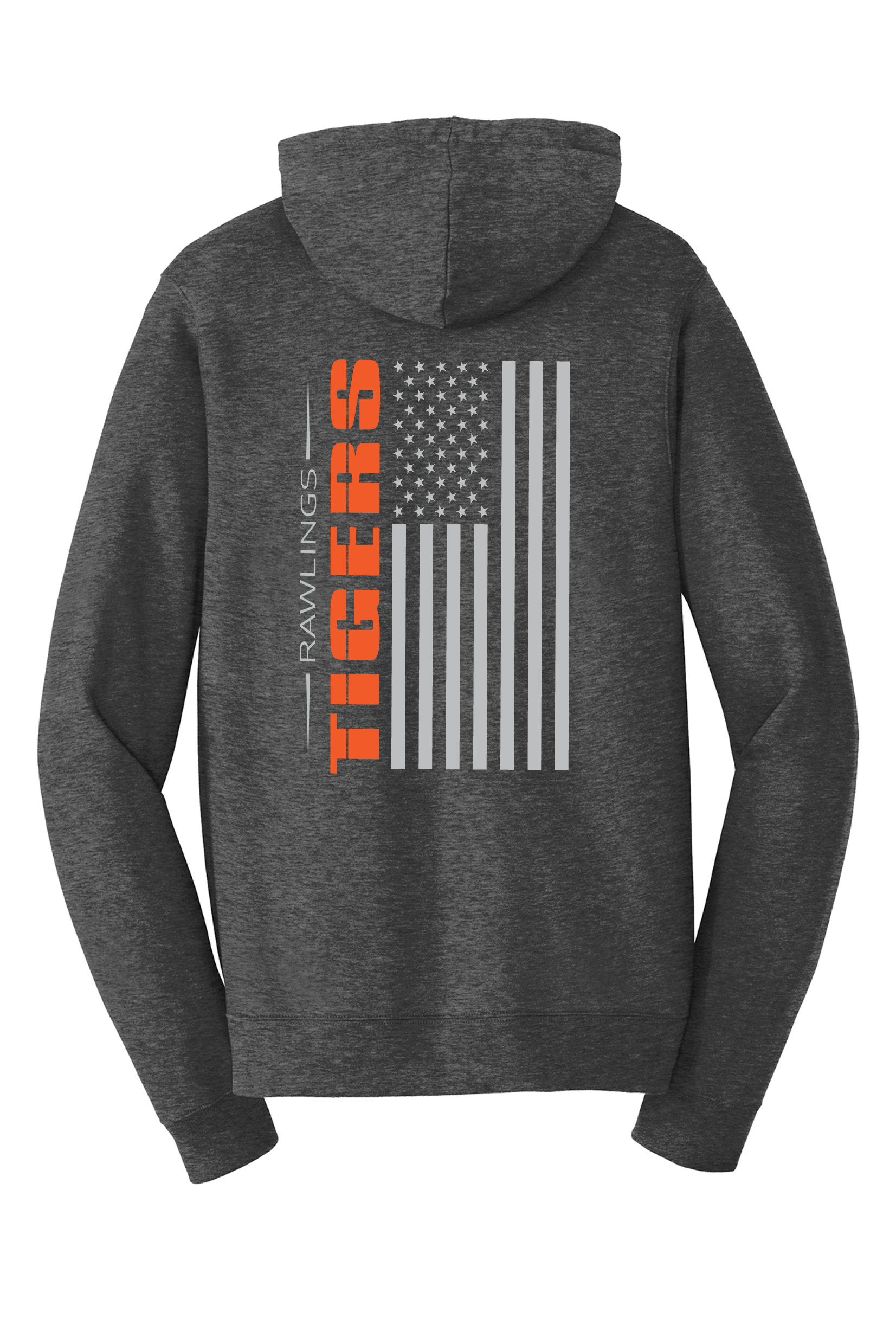 american flag cotton hoodie back dk gray.png