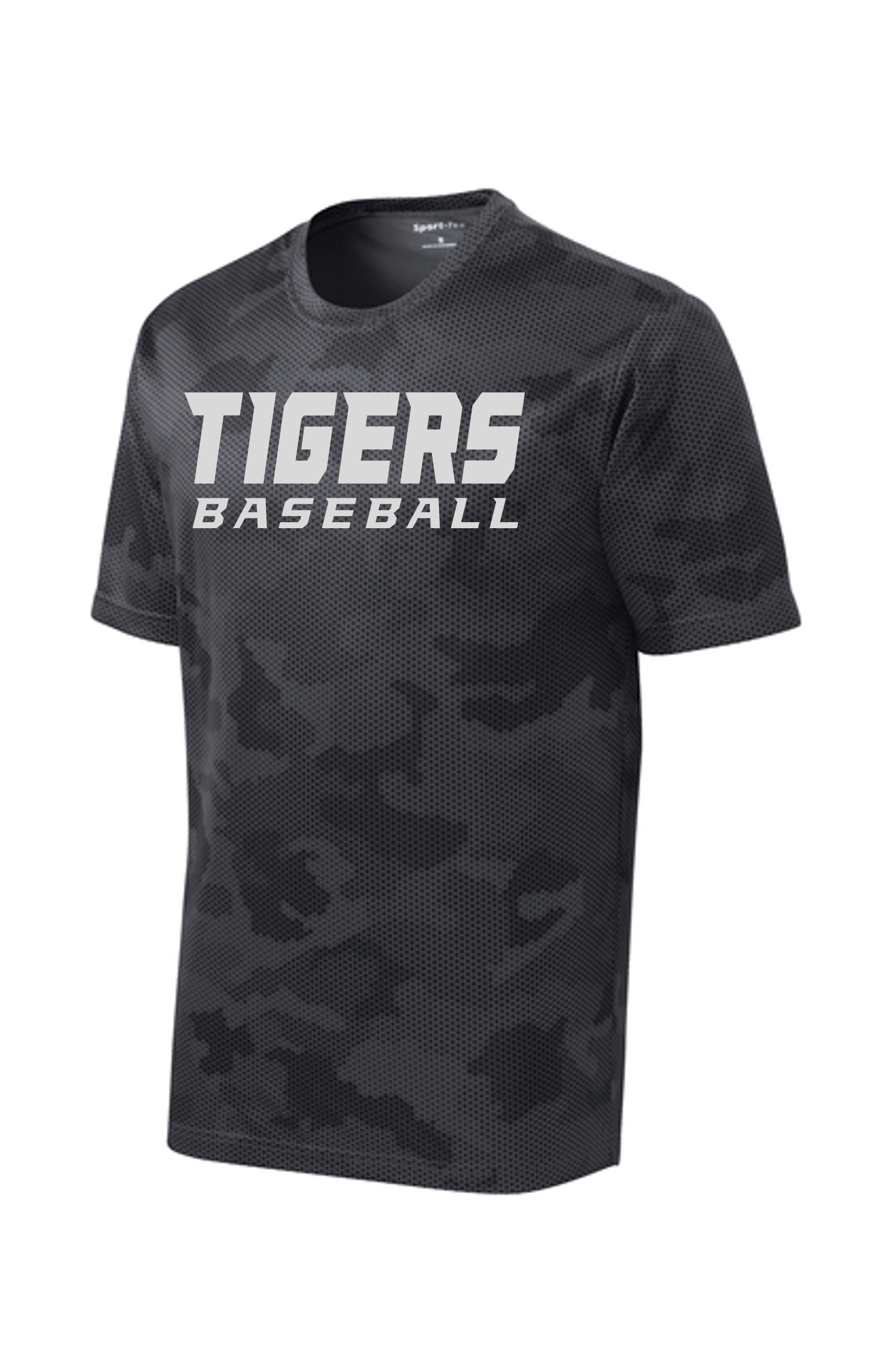 $20 - $26 - Adult Camo Tigers Baseball Performance T-shirt