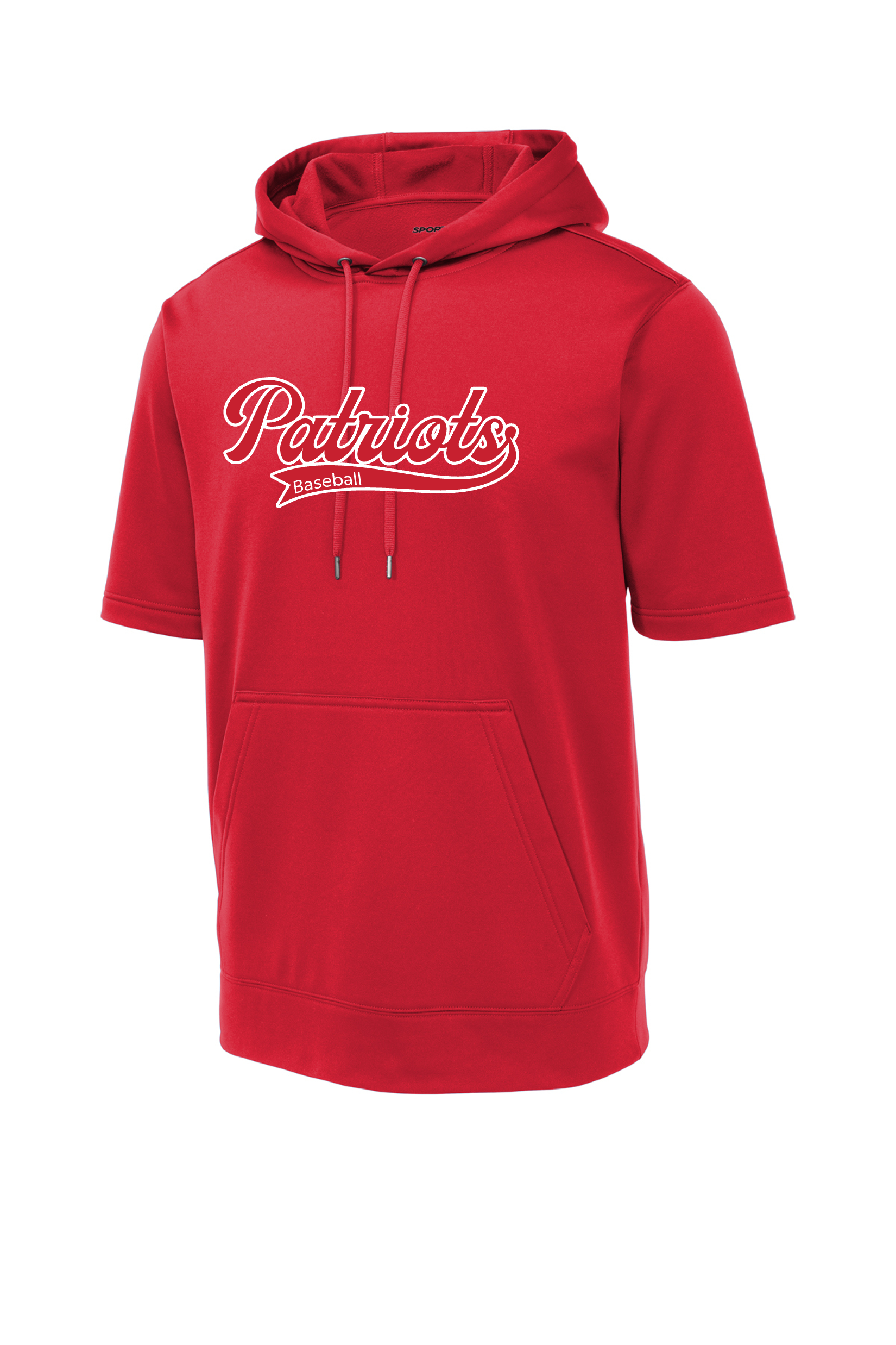 patriots swoosh short sleeve hoodie red.png