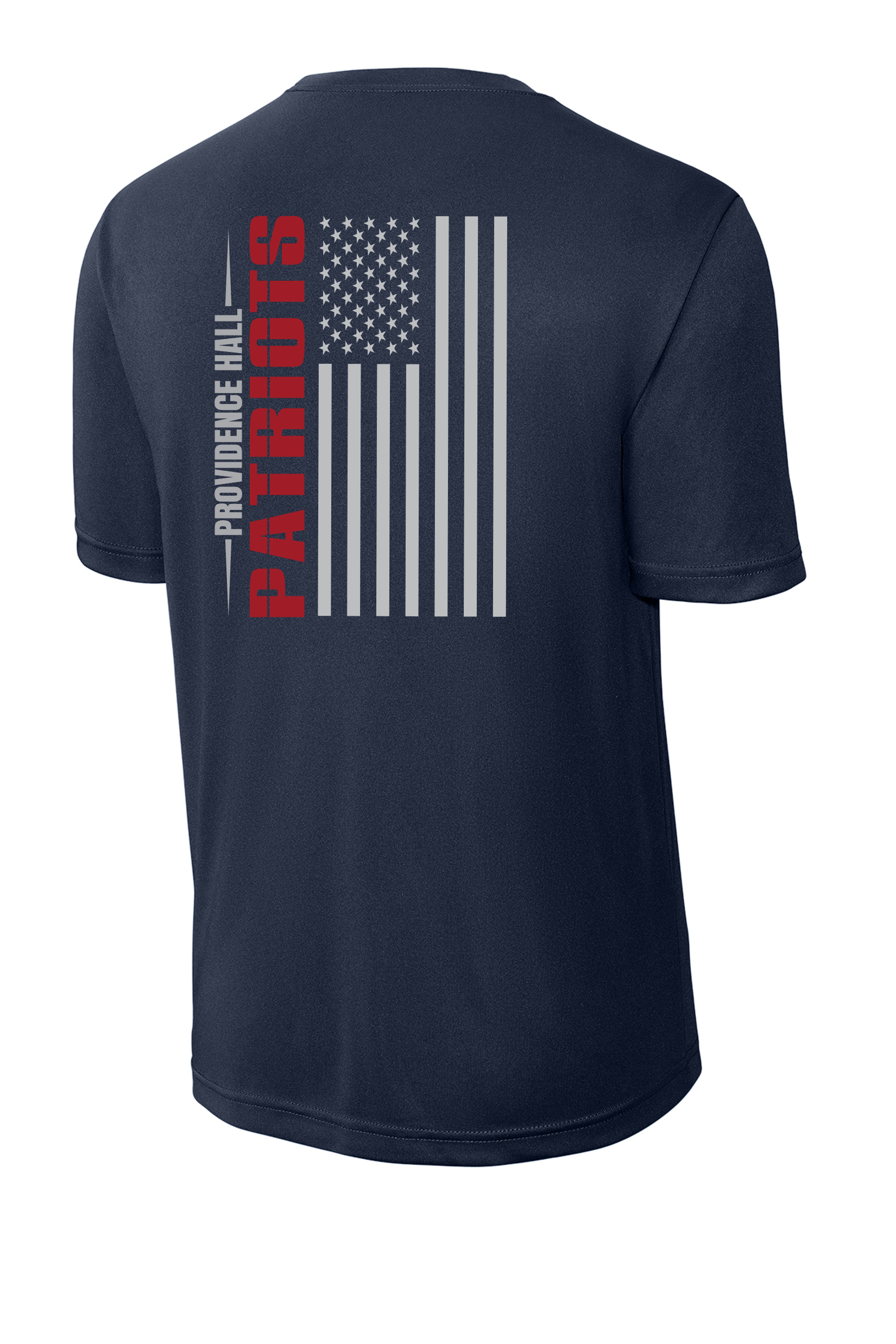 Patriots Baseball AMERICAN FLAG T-shirt (moisture wicking or cotton)