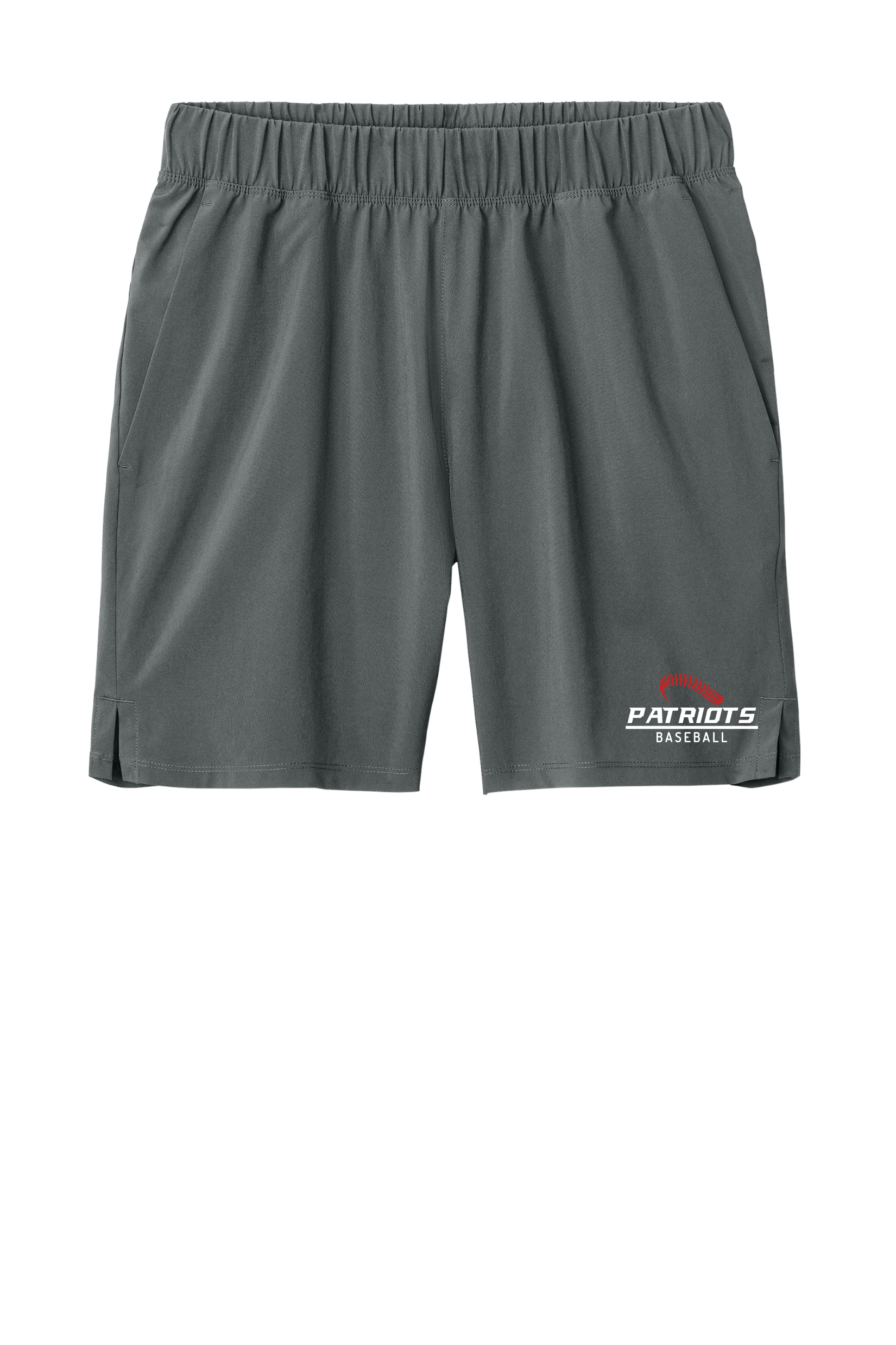 patriots baseball shorts gray.png