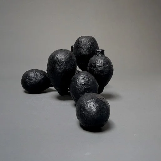 Biomorphic candelabra by artists Krislyn Komarov and James Benn, O.M. Studio, Los Angeles