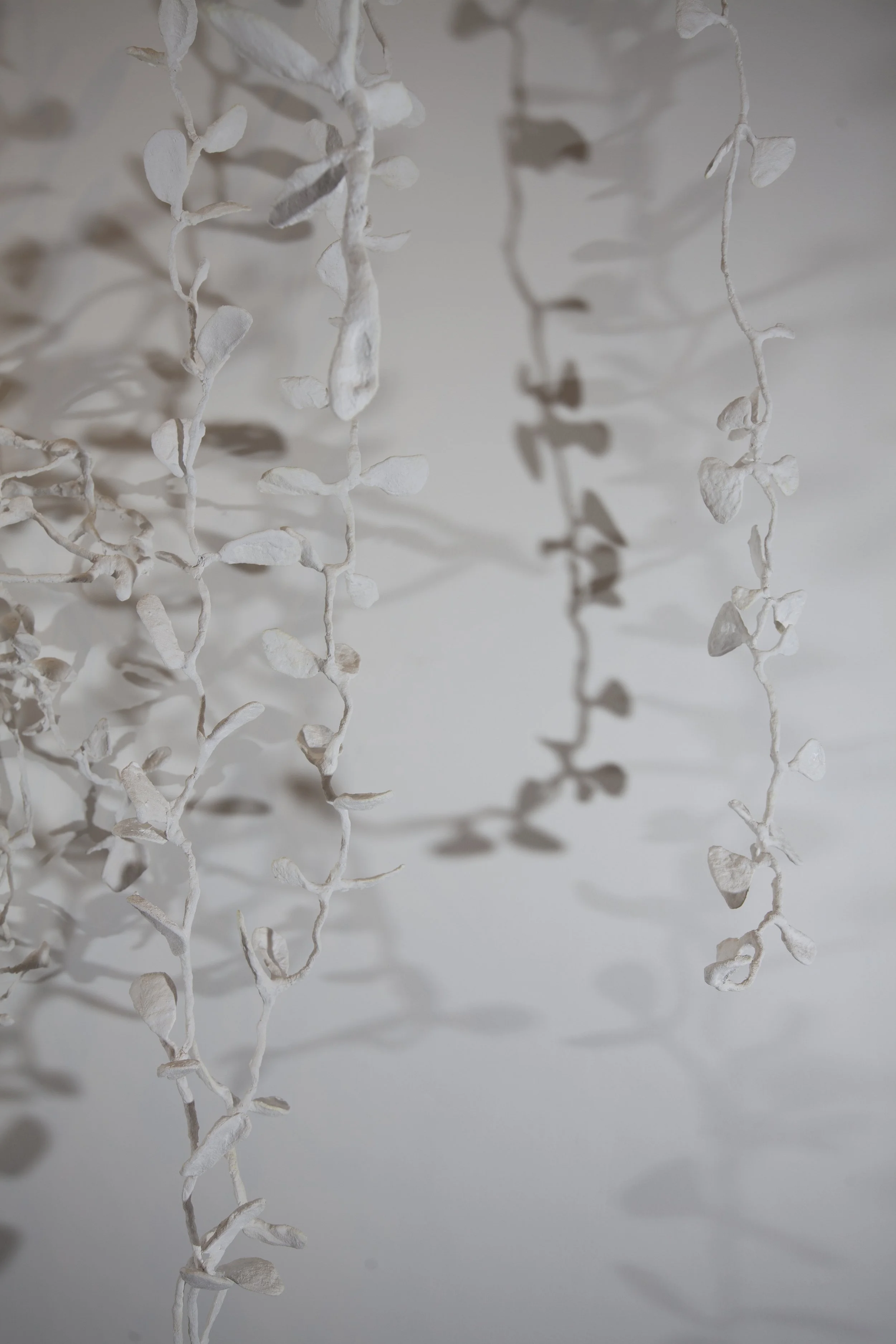 Becoming. Wall sculpture by artists Krislyn Komarov and James Benn. O.M. Studio, Los Angeles