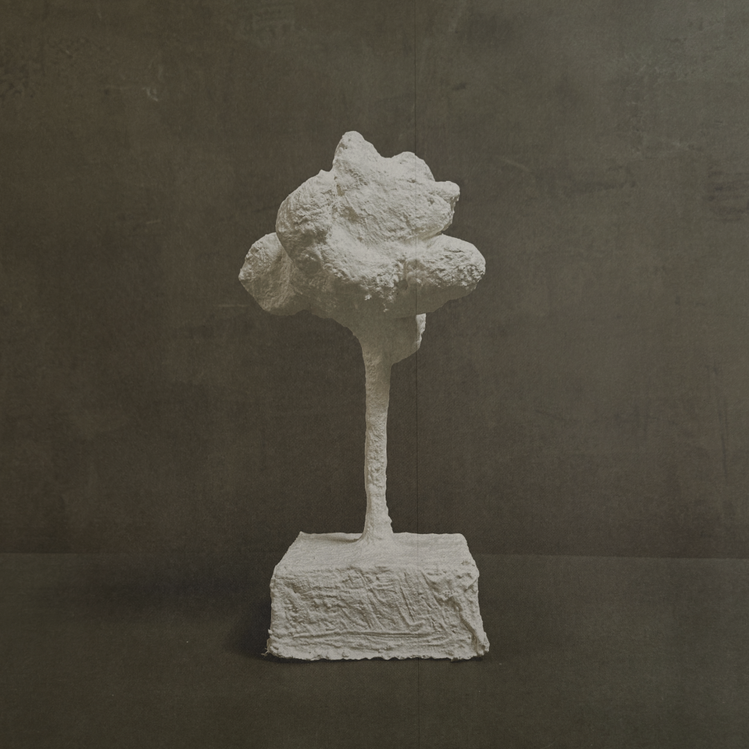 Sculpted tree model by artists Krislyn Komarov and James Benn O.M. Studio Los Angeles.