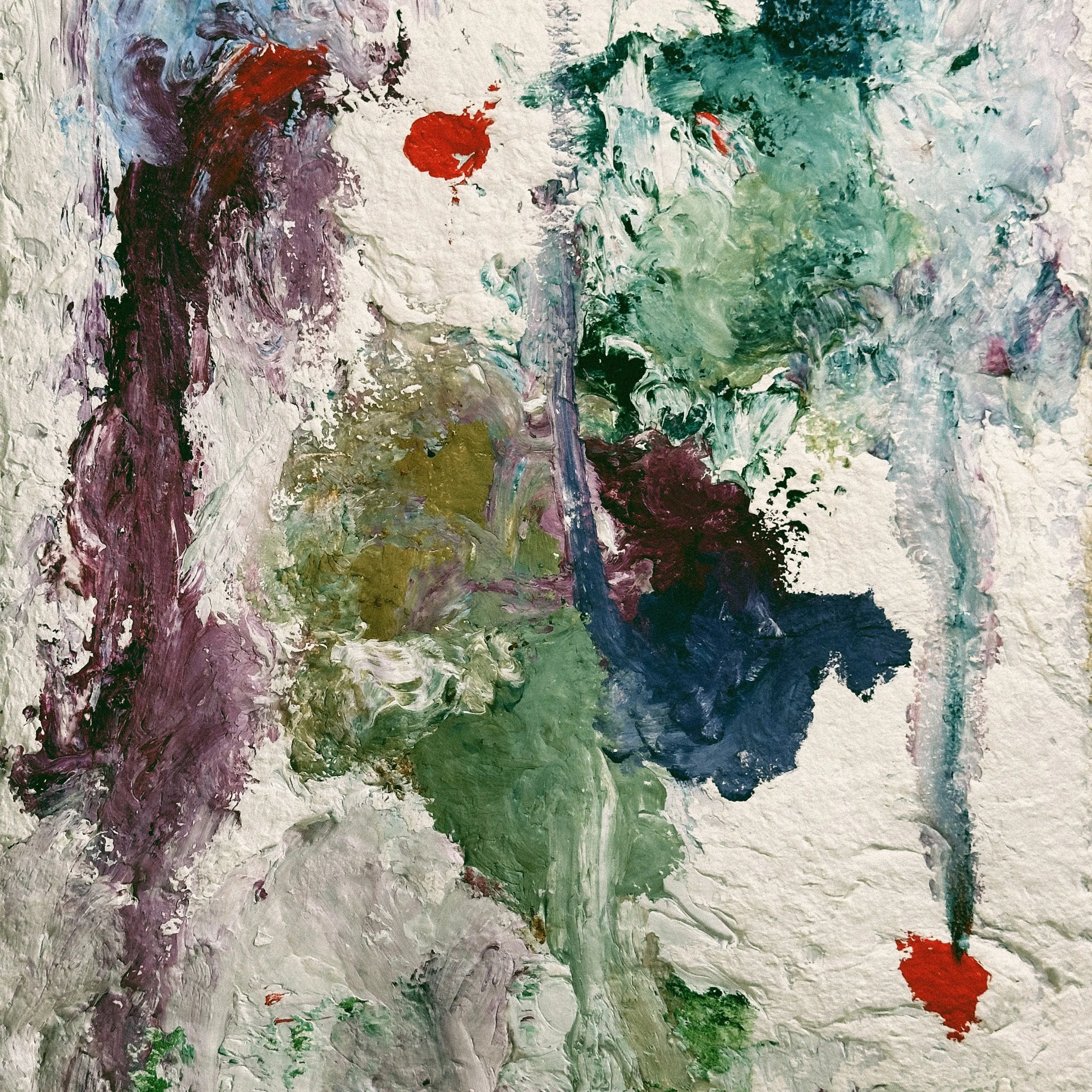 Original painting by artist Krislyn Komarov O.M. Studio Los Angeles.