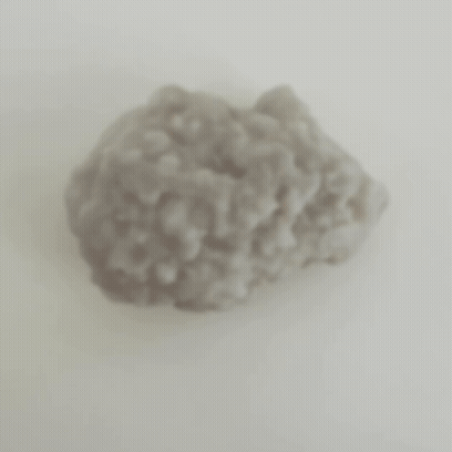 Fiberglass cloud lighting for interior design hand made at O.M. Studio  Los Angeles.