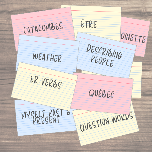 A simple strategy for planning curriculum — French Toast Cuentos