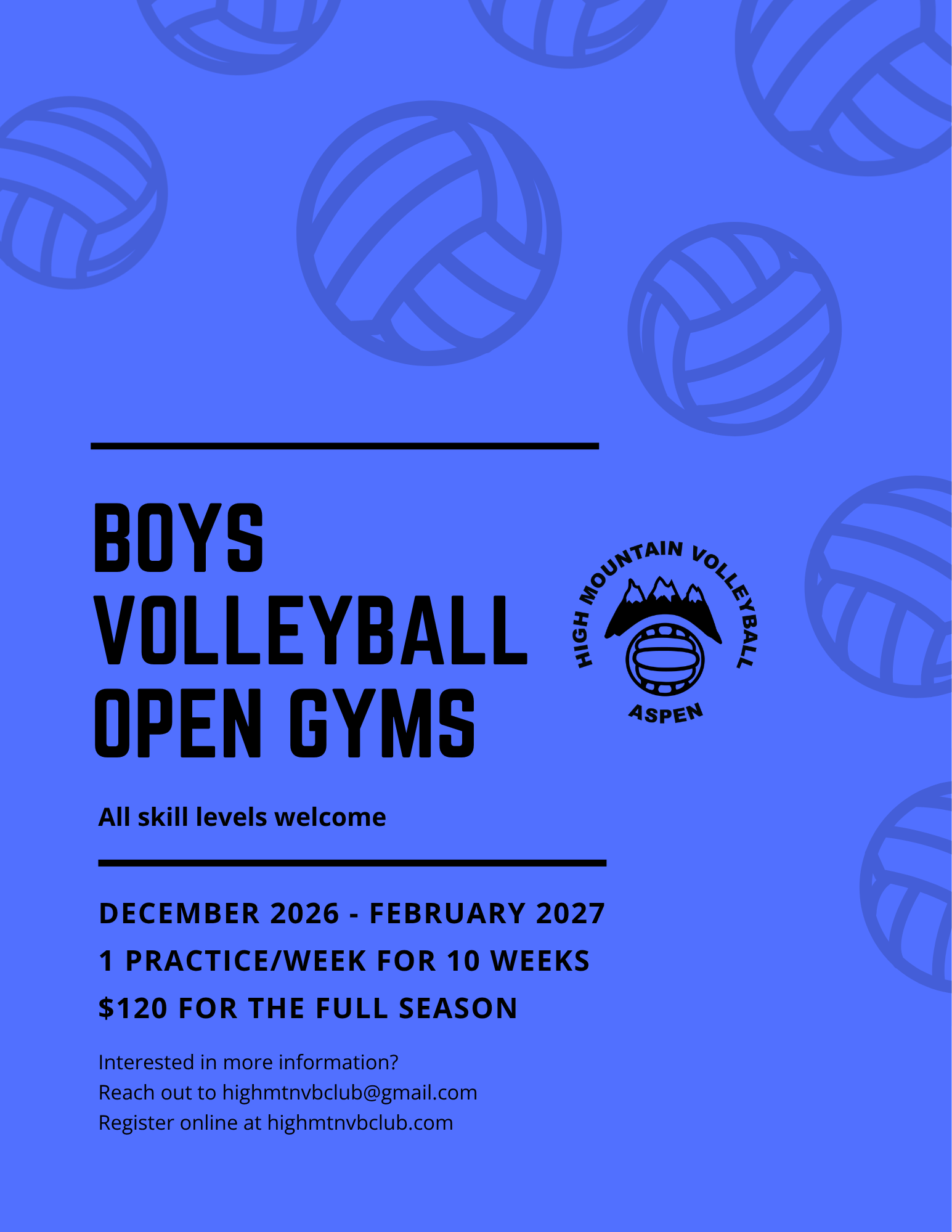 Boys Open Gyms