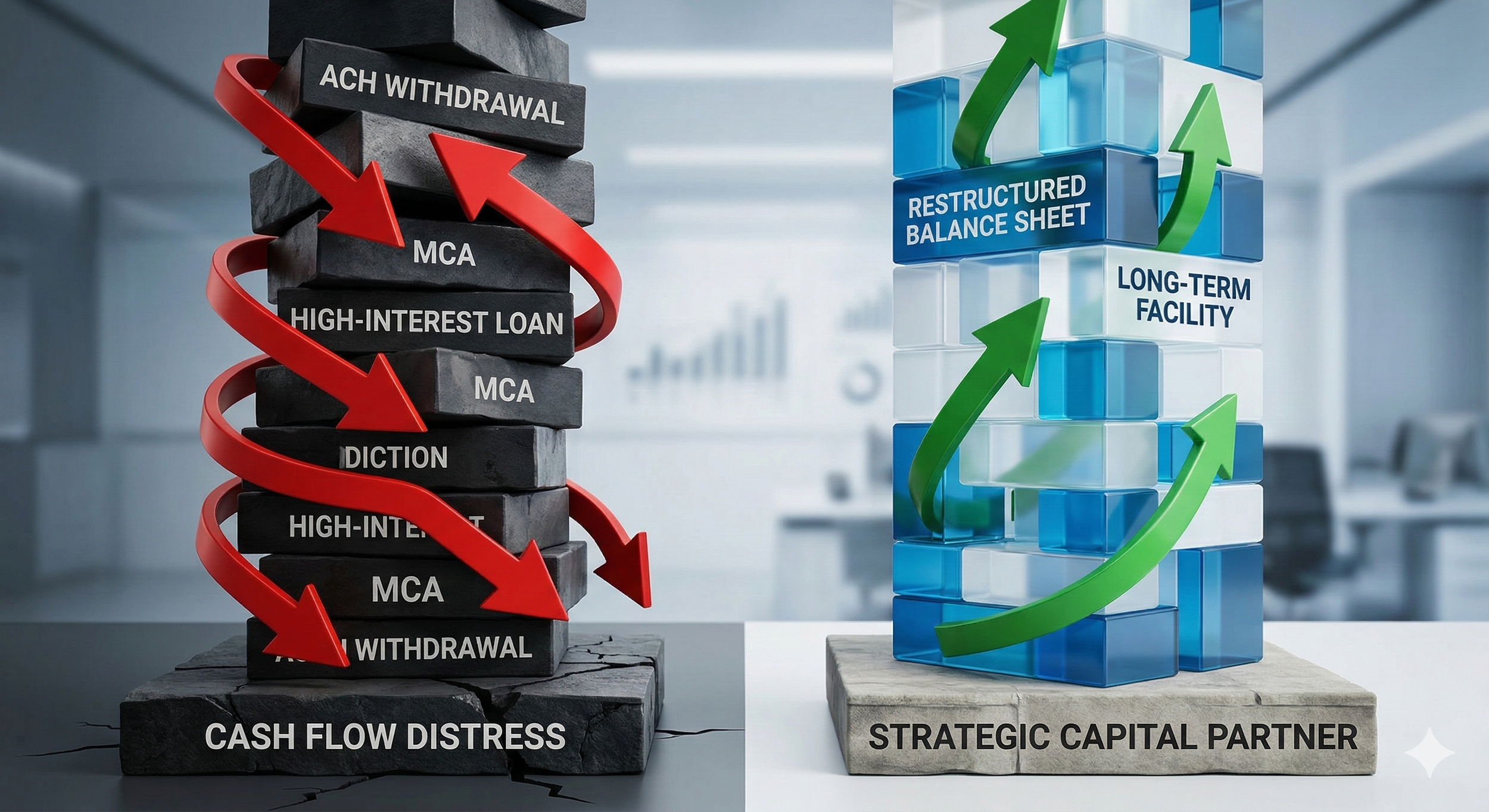 Facing Stacked Debt and Cash Flow Distress