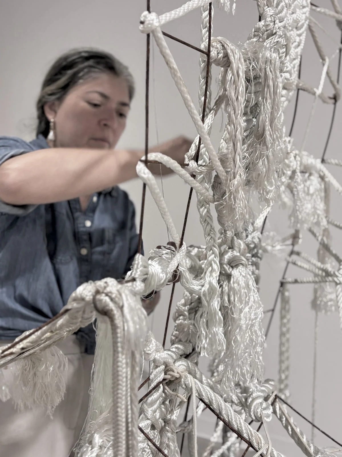 The Ways We Stay Alive, On Lisu Vega’s Textile Installations 