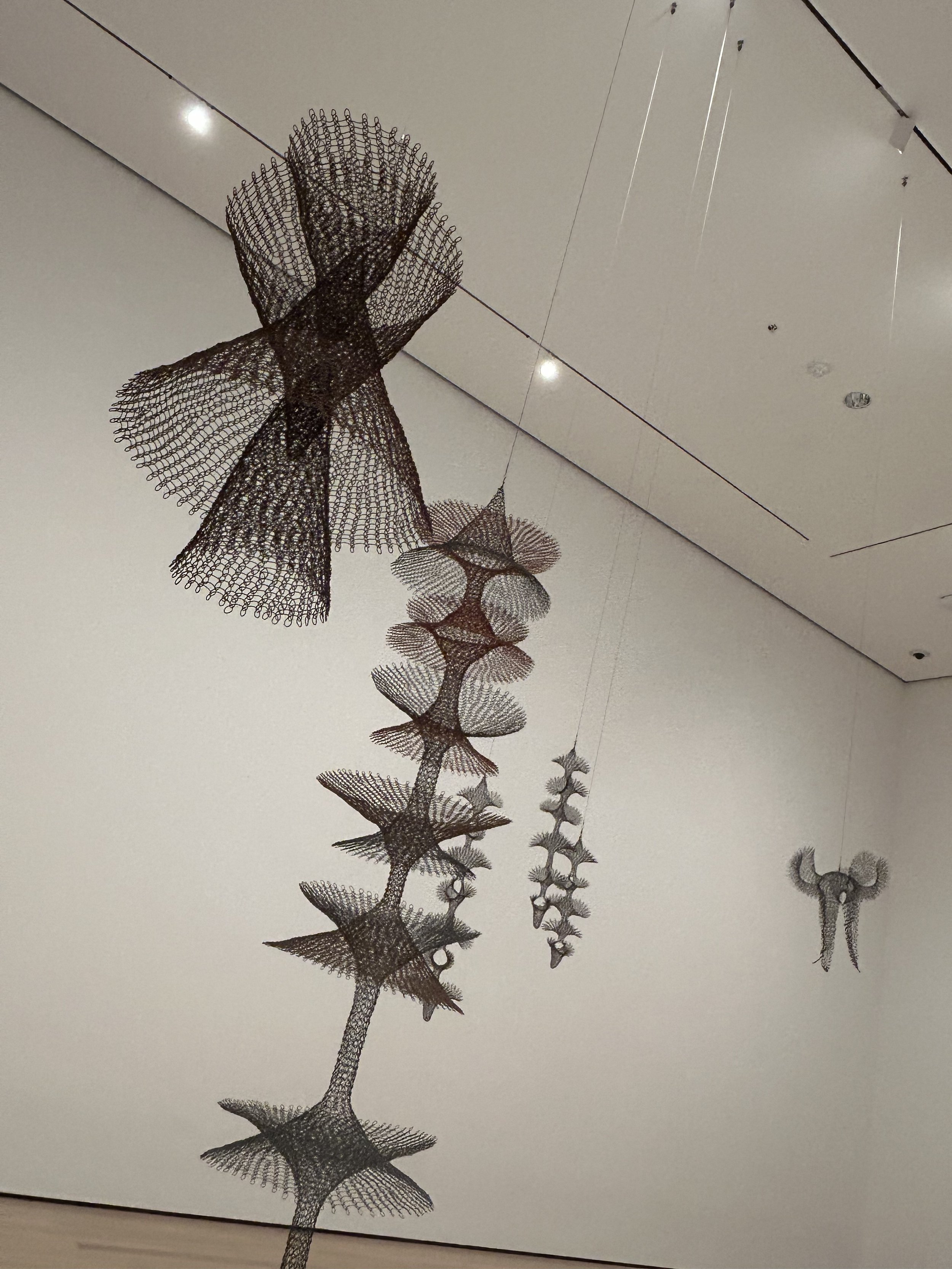  Installation View: Ruth Asawa: A Retrospective, The Museum of Modern Art 