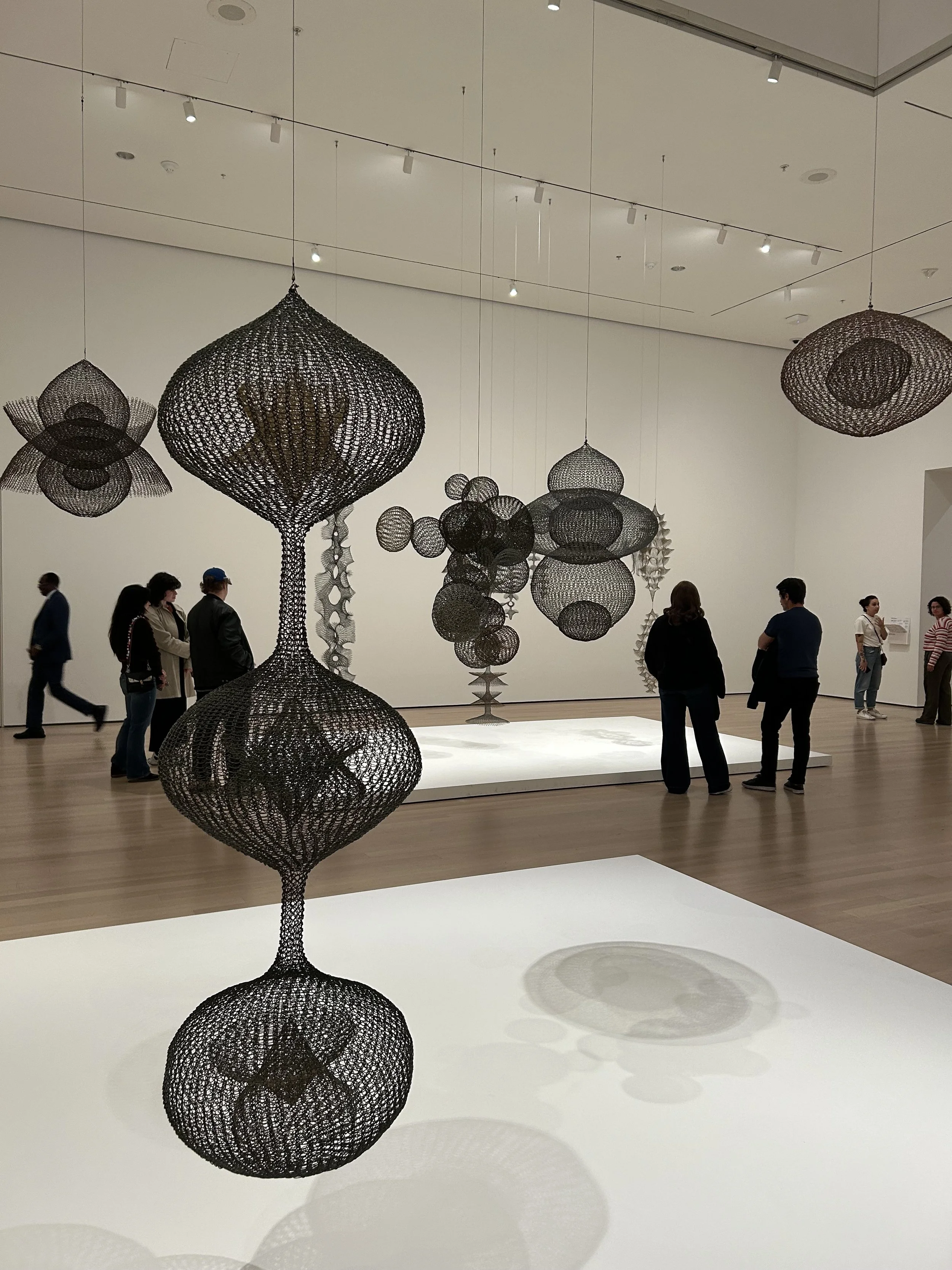 Installation View: Ruth Asawa: A Retrospective, The Museum of Modern Art 