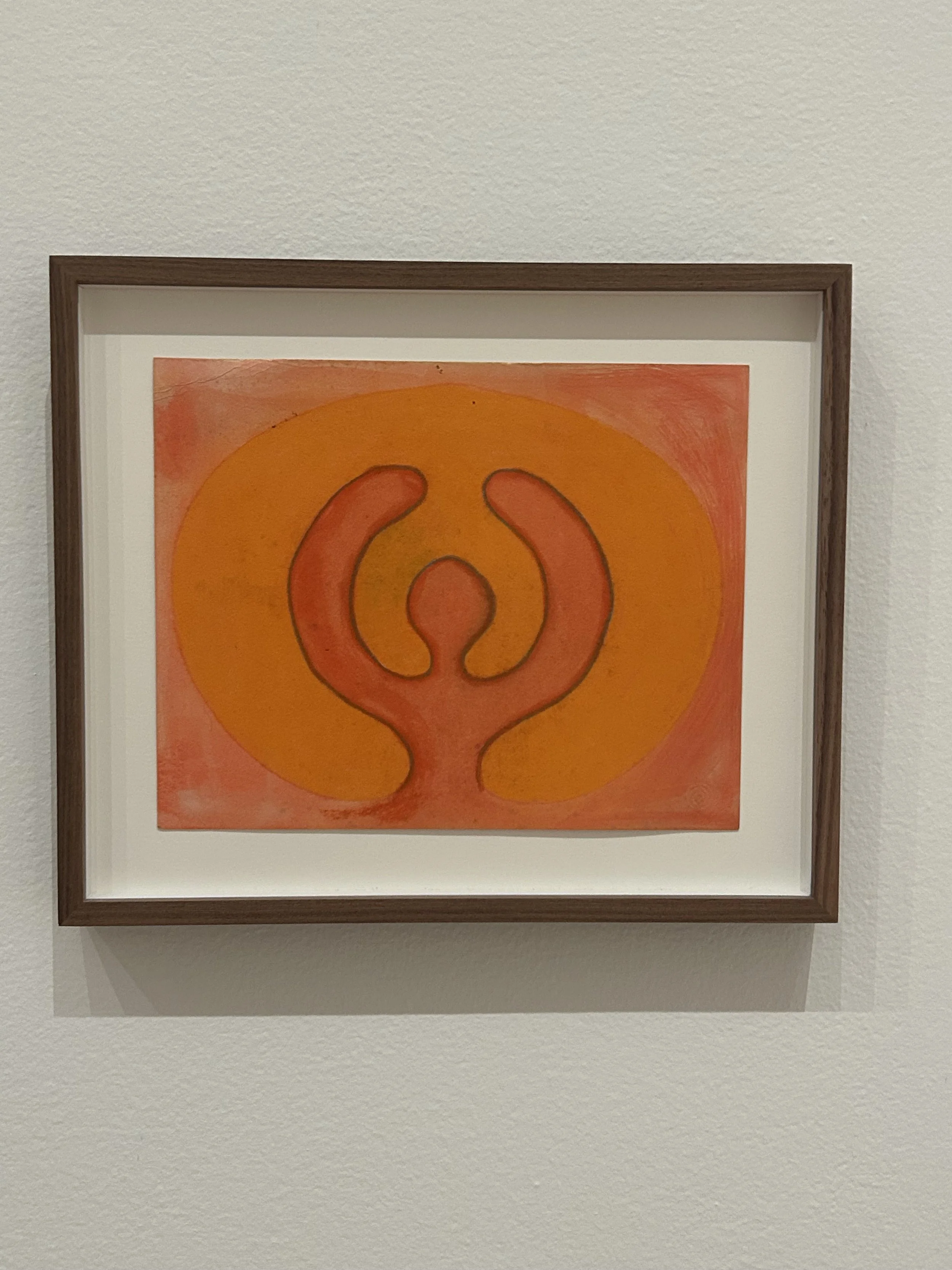  Untitled (BMC.53, Dancers) c.1948-49  Oil on paper  Achenbach Foundation for Graphite Arts, Fine Arts Museums of San Francisco. Gift of Aiko and Laurence Cuneo 