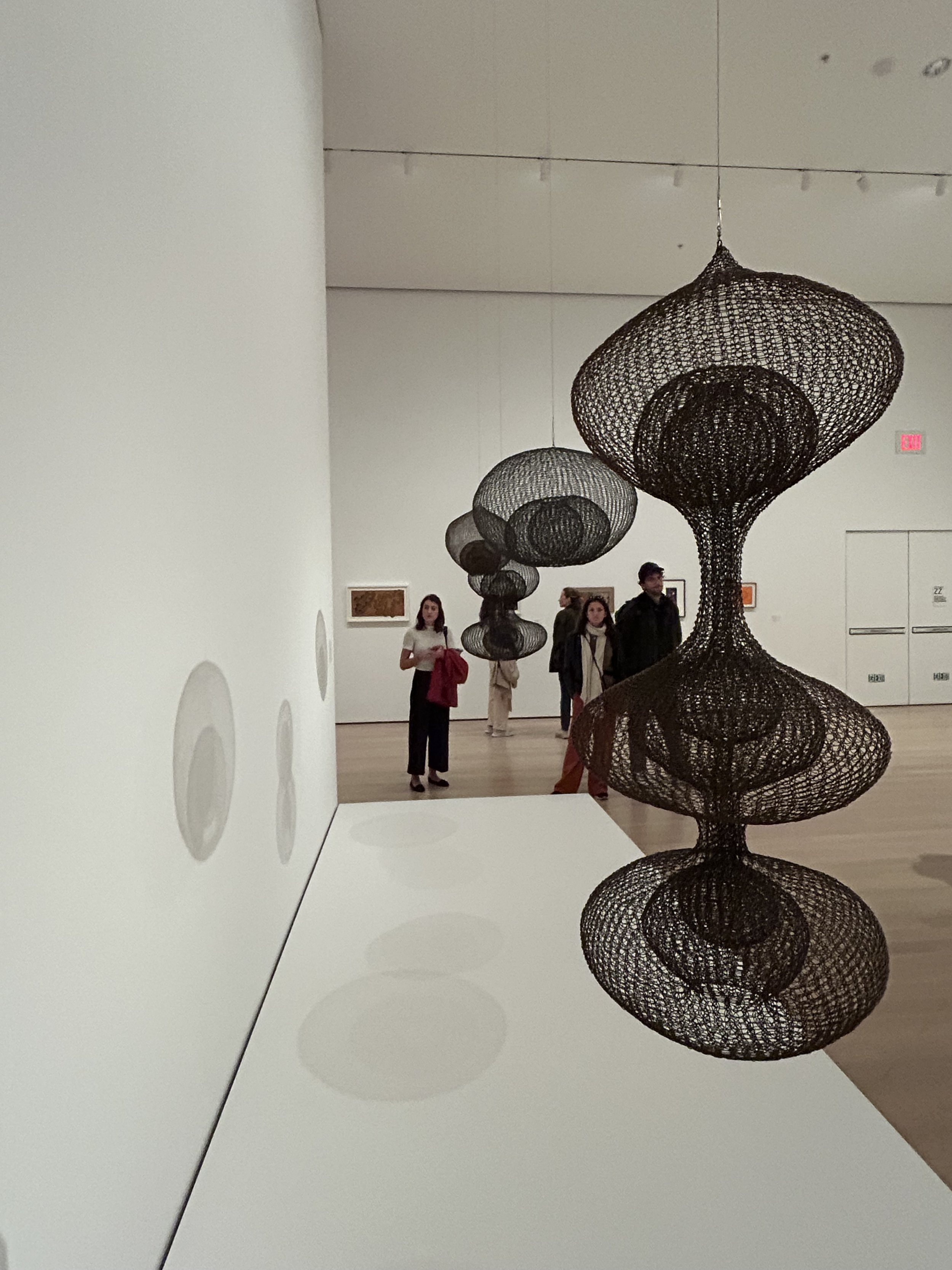  Untitled (S.453, Hanging Three-Lobed, Three-Layered Continuous Form Within a Form) c. 1957-59  Iron Wire   Amon Carter Museum of American Art, Fort Worth, Texas. Purchase with funds from the Ruth Carter Stevenson Acquisition Endowment  