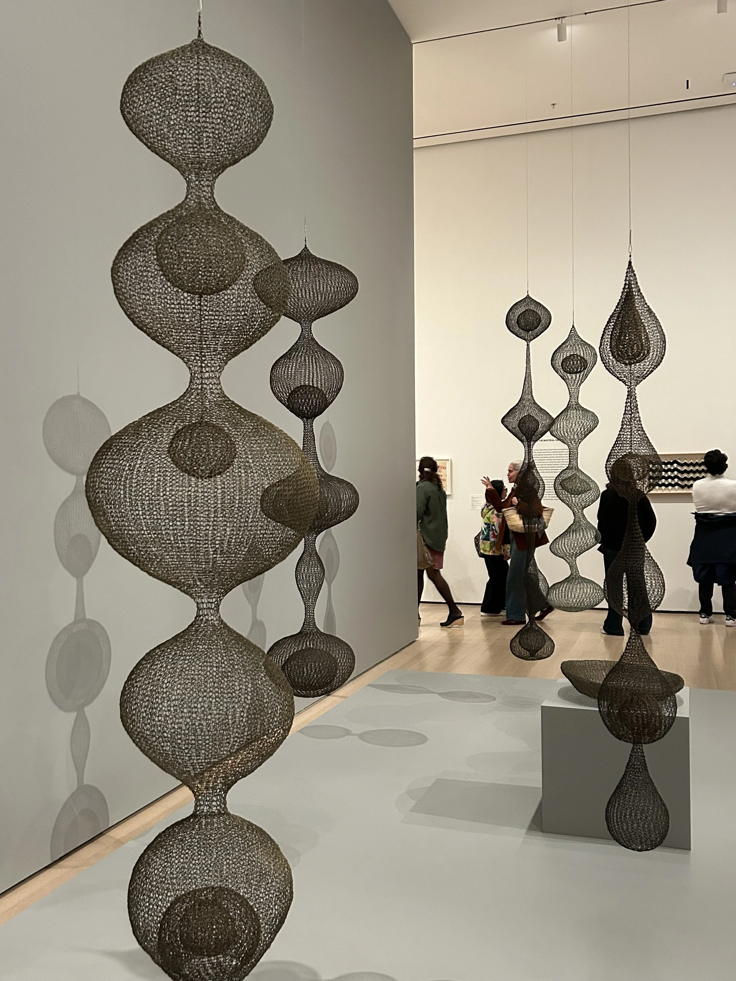  Installation View: Ruth Asawa: A Retrospective, The Museum of Modern Art 