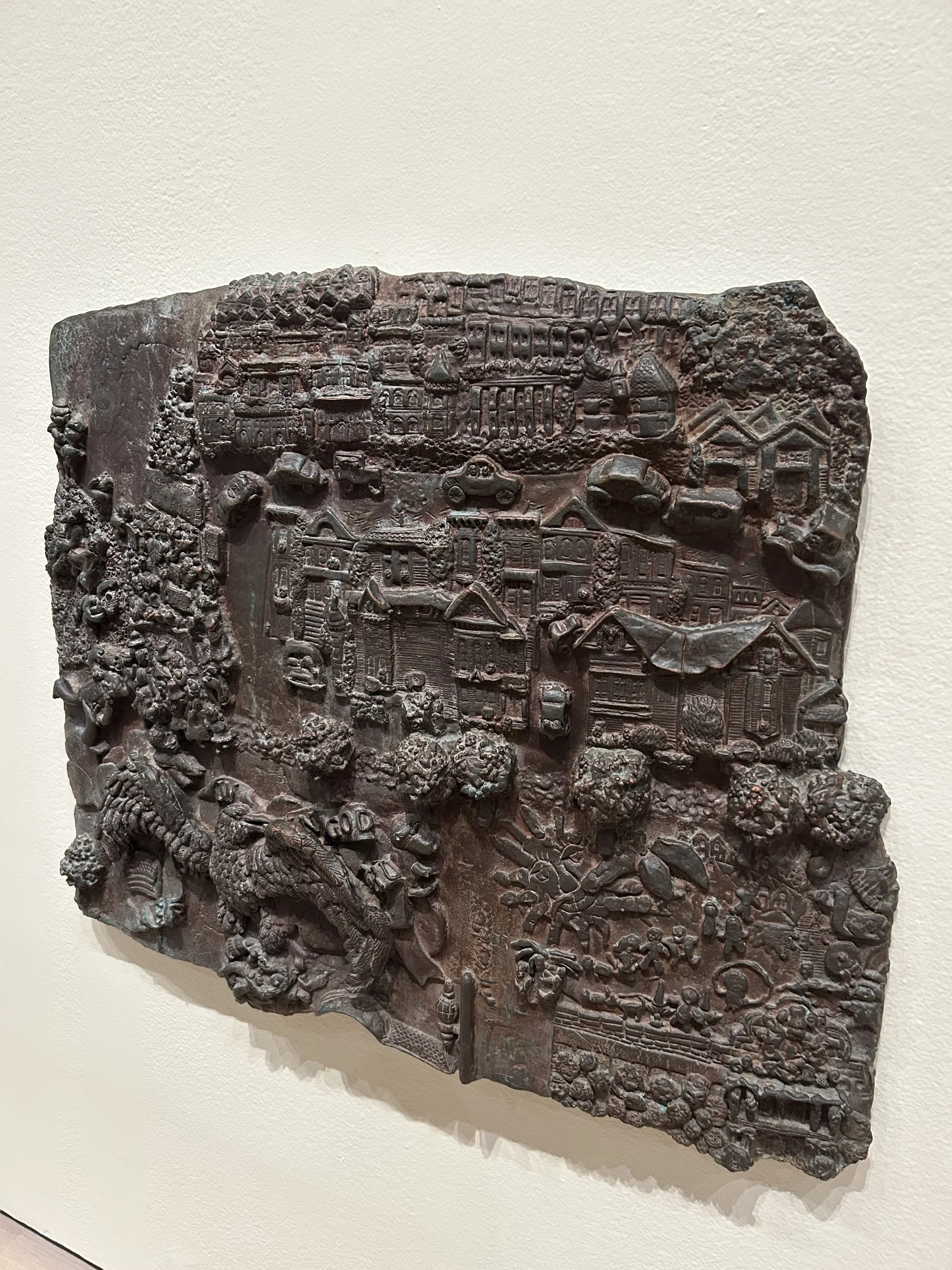  Peace March Section, "San Francisco Fountain" (S.216A) 1973, cast 1981   Patinated bronze   Private Collection  