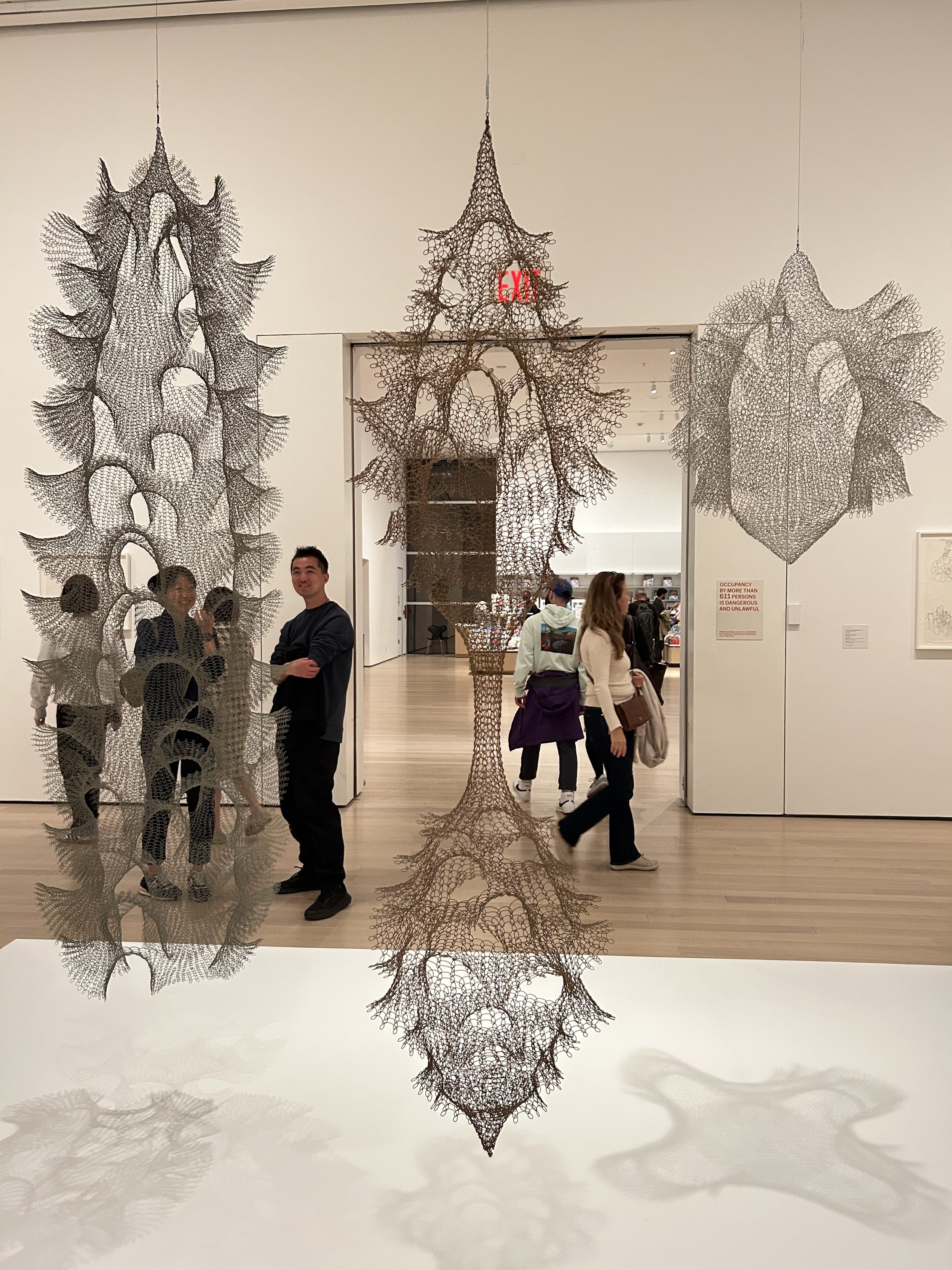  Installation View: Ruth Asawa: A Retrospective, The Museum of Modern Art 