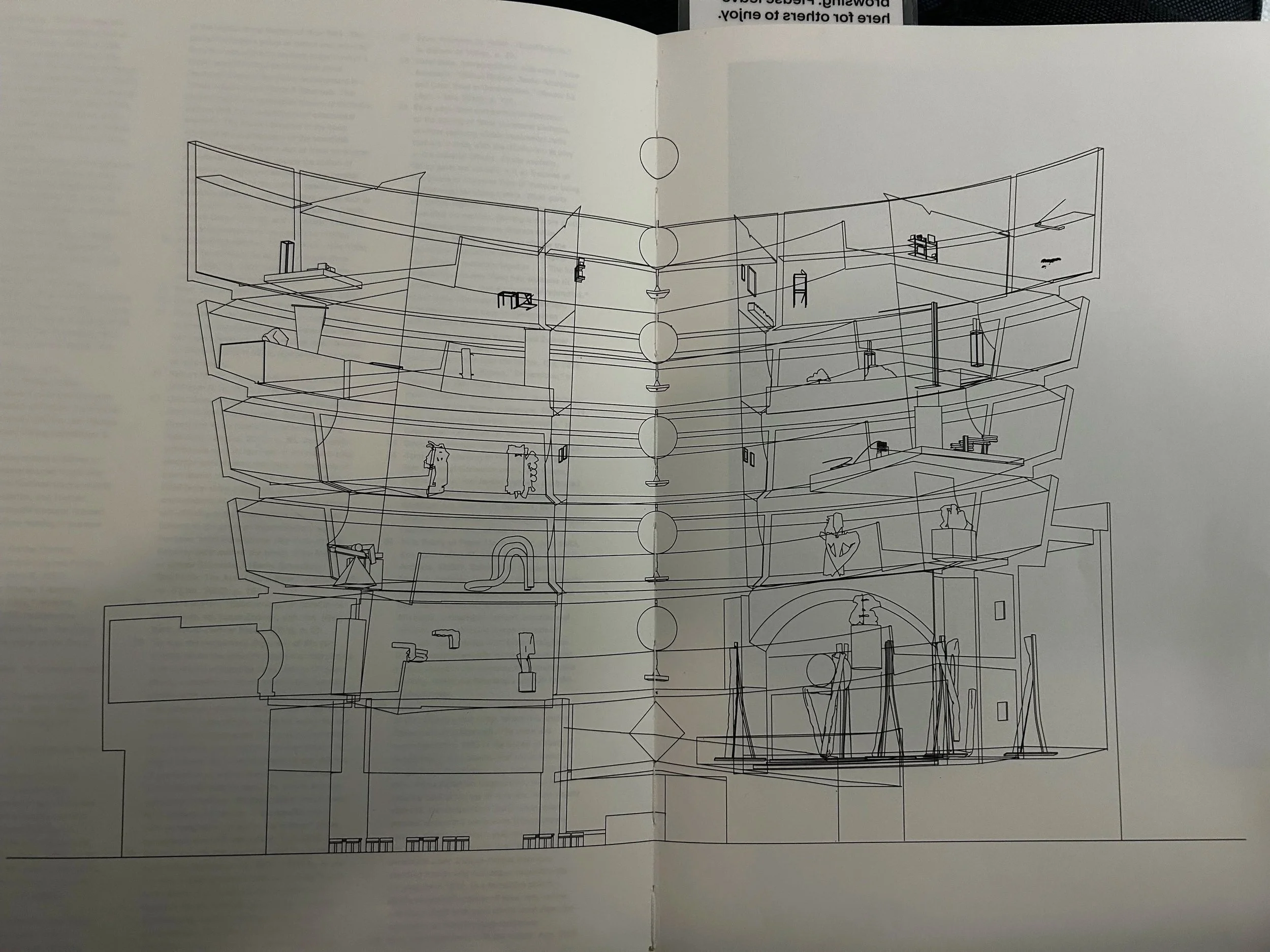  Floor plan design for  Carol Bove , The Solomon R. Guggenheim Museum 