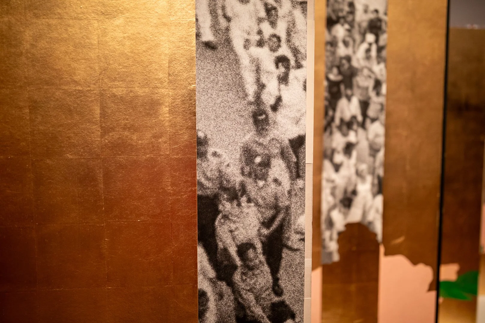 The Coronation of the Gladiolus,  2026 (Detail View)  Photography by Laura Serdiuk, Women in the Arts, Inc. 
