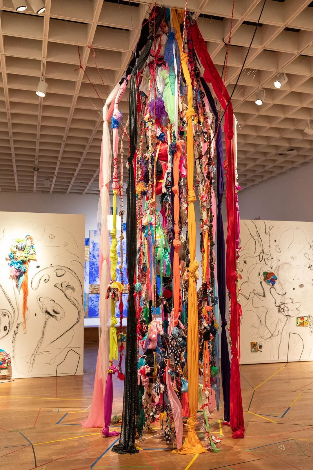 Installation View: 12th Annual Florida Prize in Contemporary Art: Charo Oquet, Orlando Museum of Art  Photography by Laura Serdiuk, Women in the Arts, Inc. 