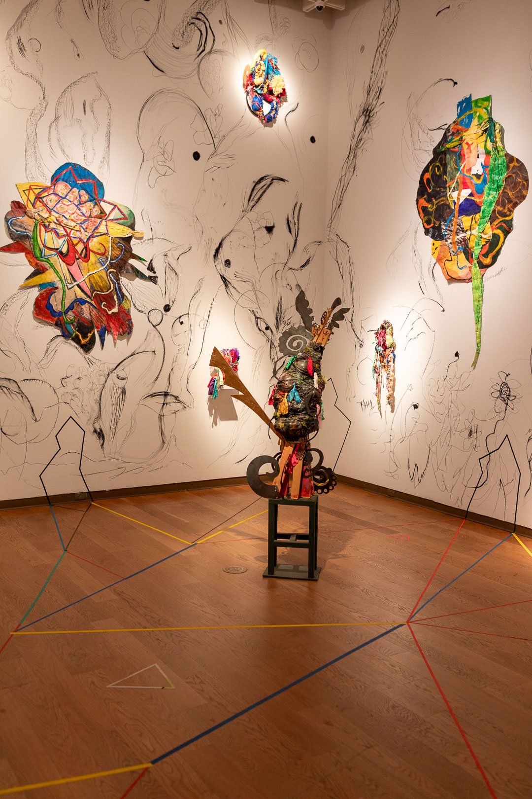  Charo Oquet  (b. Santo Domingo, Dominican Republic, 1952)  Kongo, 2023  80 x 39 x 33 in.  Courtesy of the Artist  Photography by Laura Serdiuk, Women in the Arts, Inc. 