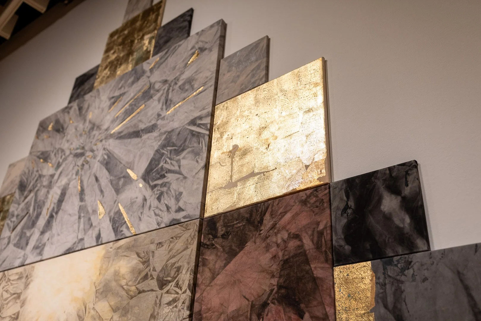  Formed Under Pressure: Horizon,  2026 (Detail View)  Photography by Laura Serdiuk, Women in the Arts, Inc. 