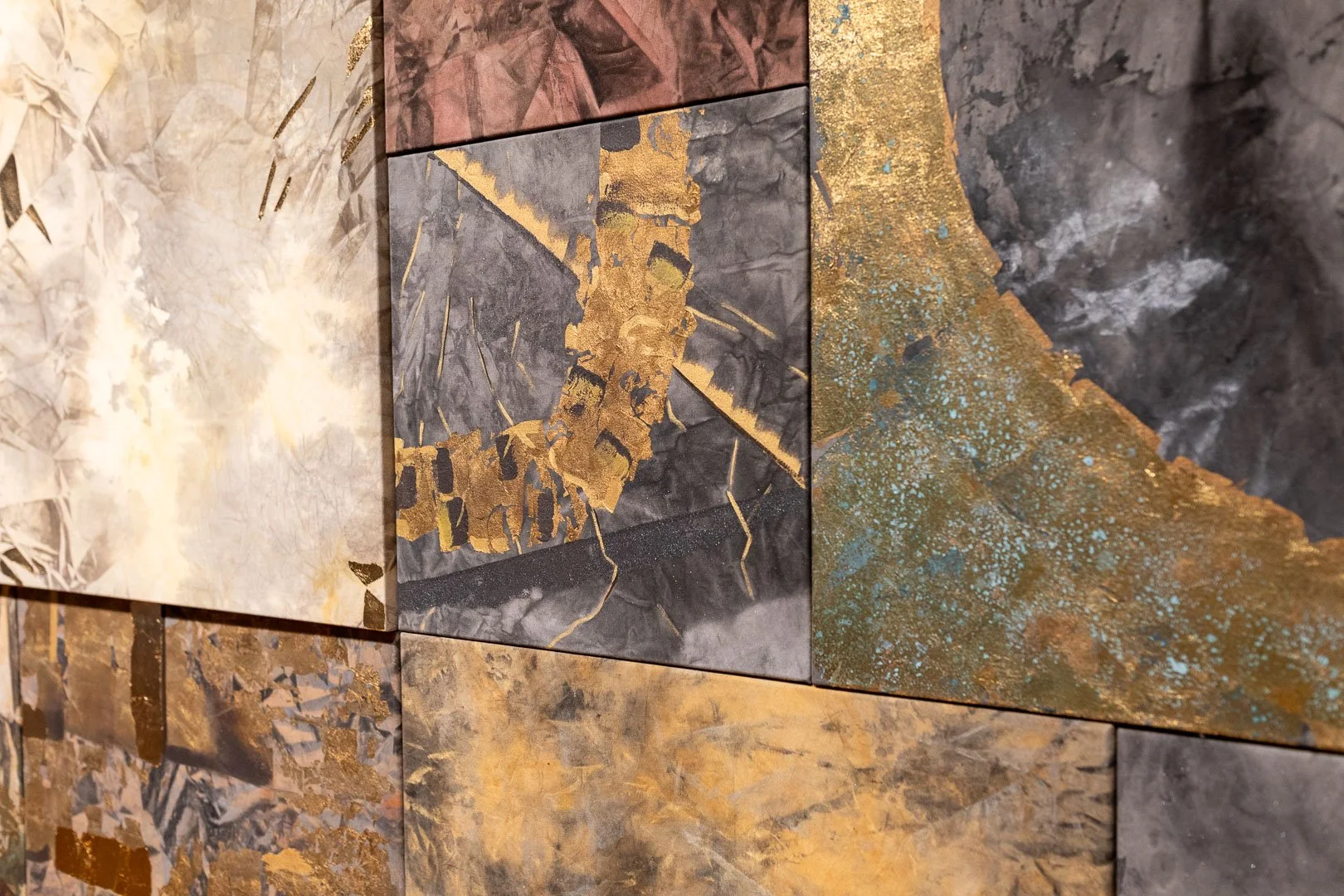  Formed Under Pressure: Horizon,  2026 (Detail View)  Photography by Laura Serdiuk, Women in the Arts, Inc. 