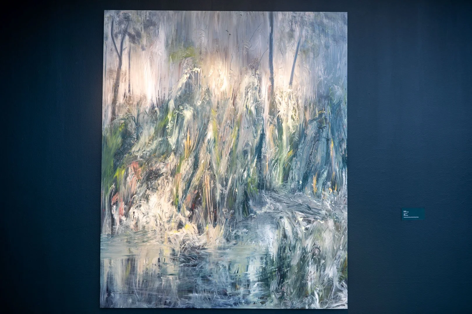  Ema Ri  (b. Miami, FL, 1988)  Let it all out  2026  Oil on Canvas  104 x 85 inches  Courtesy of the Artist and Fredric Snitzer Gallery  Photography by Laura Serdiuk, Women in the Arts, Inc. 