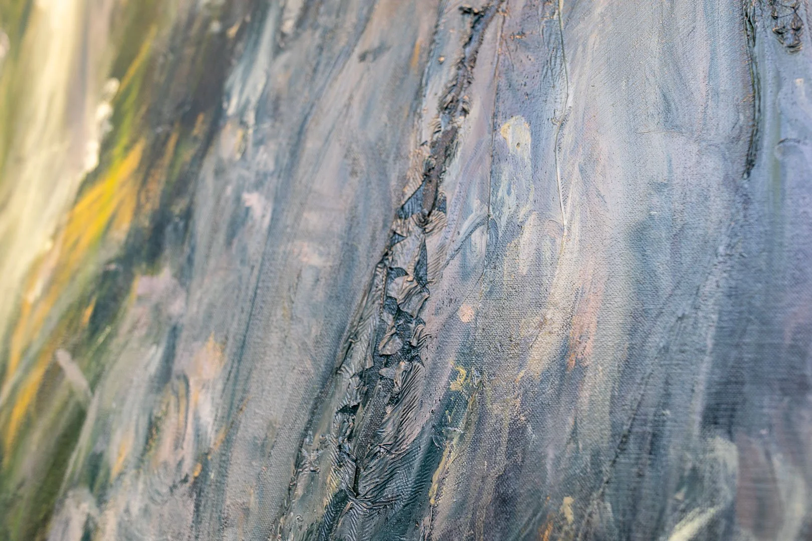  Let it all out, 2026 (Detail View)  Photography by Laura Serdiuk, Women in the Arts, Inc. 