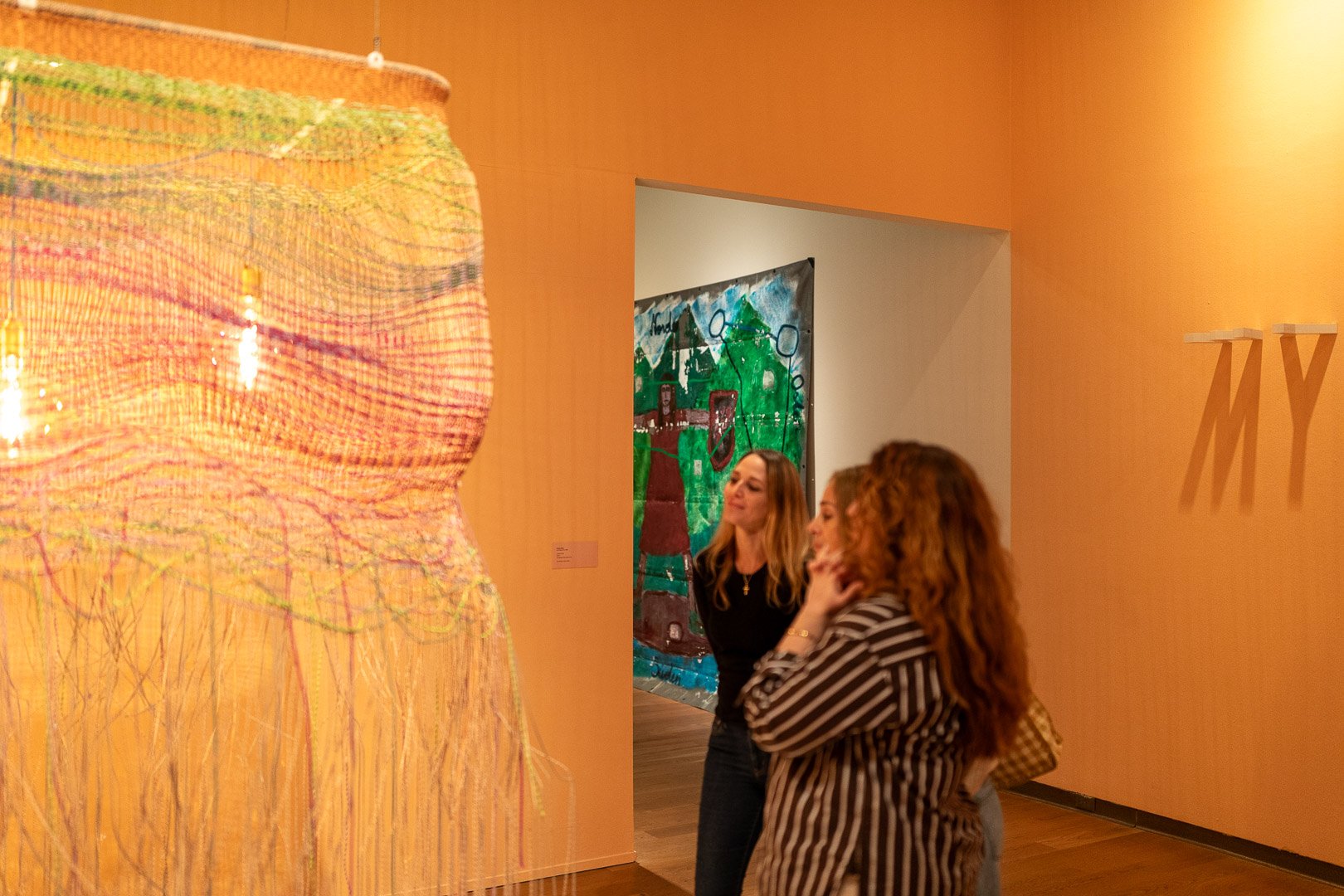  From Left to Right:   Coralie Claeysen-Gleyzon, The James Cottrell &amp; Joseph Lovett Chief Curator  Maria Guerrero, Founder &amp; CEO, Women in the Arts, Inc.  Katherine Page, Associate Curator  Photography by Laura Serdiuk, Women in the Arts, Inc