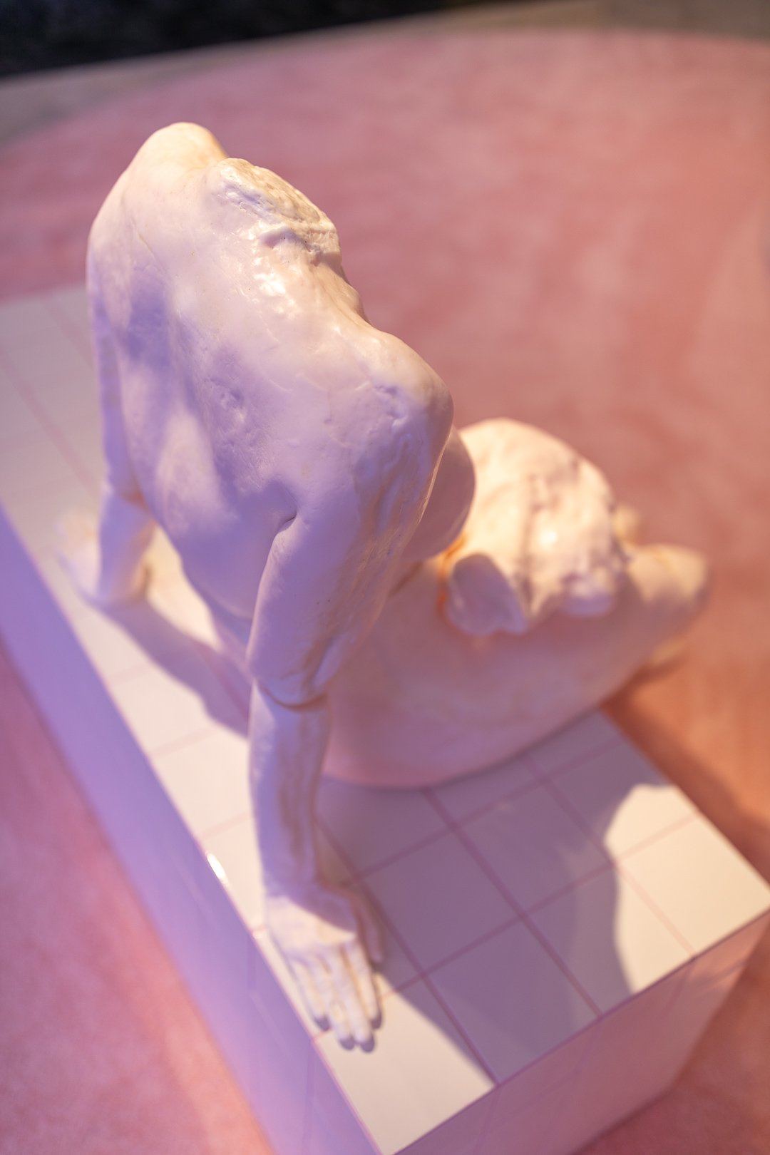  ALL WET ON A PINK CLOUD WEARING ROSE COLORED GLASSES,   2026 (Detail View)  Photography by Laura Serdiuk, Women in the Arts, Inc. 