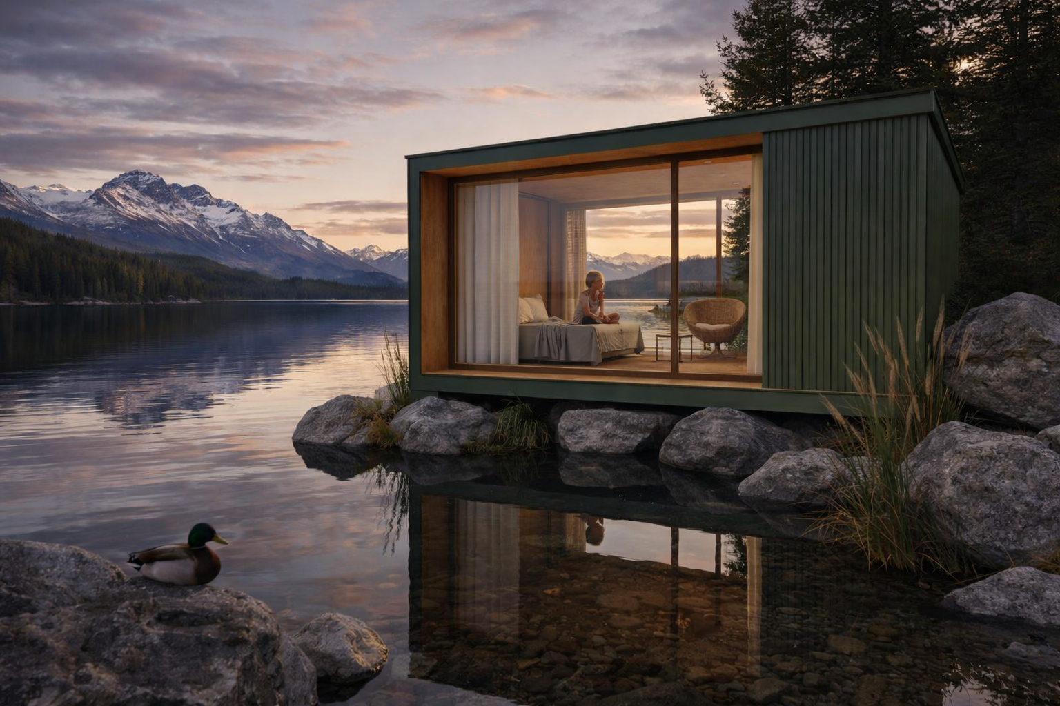 Pod/ suite unit multi purpose. Garden suite, added rental income, pop-up, home office.