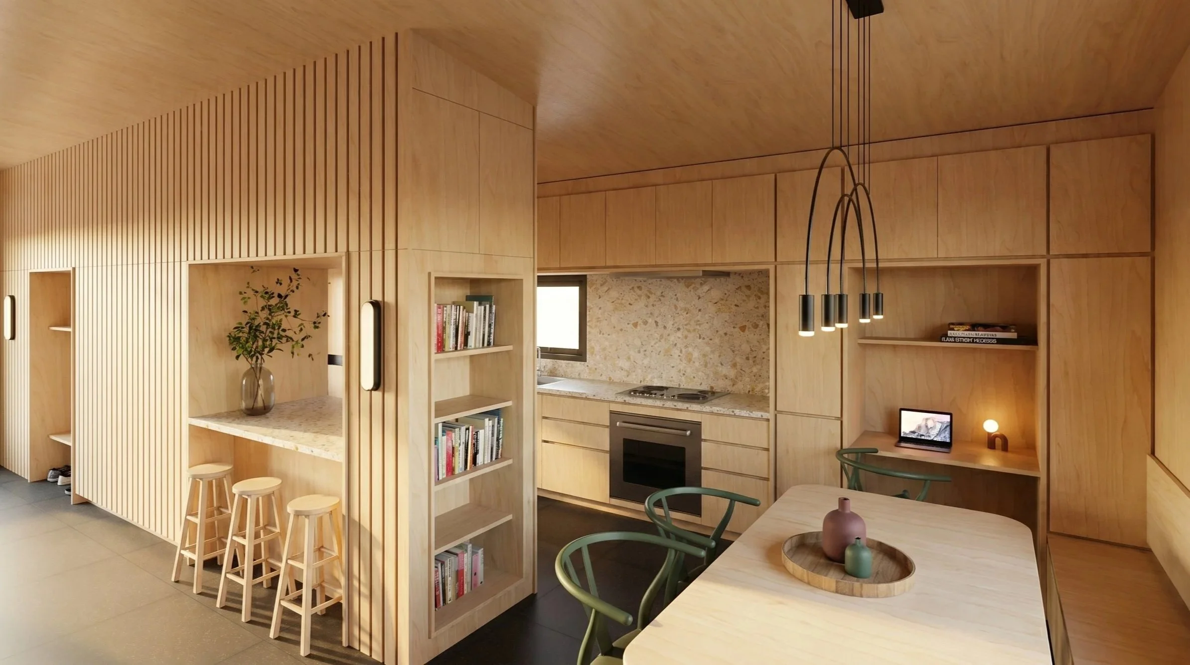 Kitchen/ Dinning Room Home Concept 1