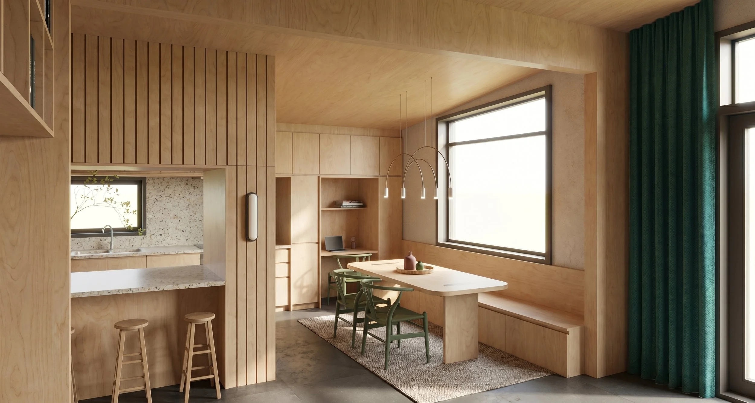 Kitchen/ Dinning Room Home Concept 1