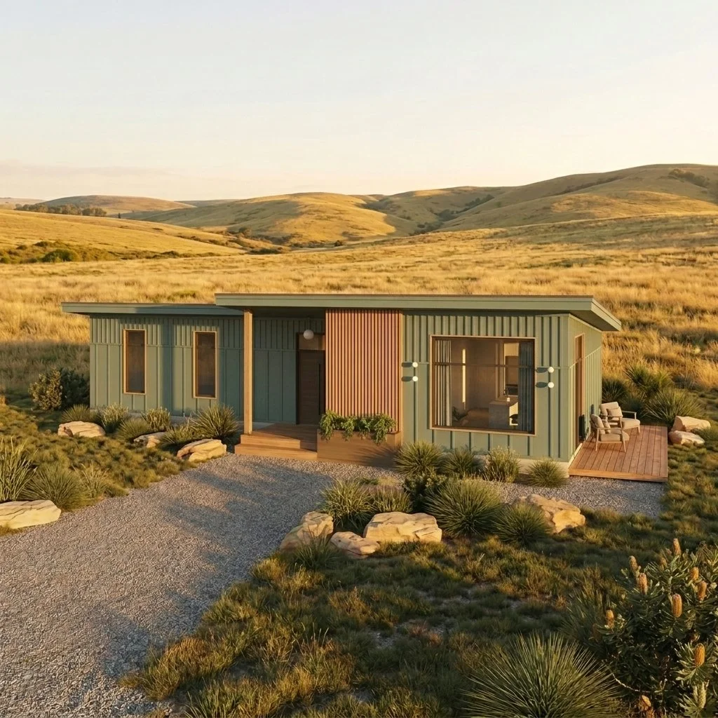 modular home, modular pod, modular unit, modern architecture,