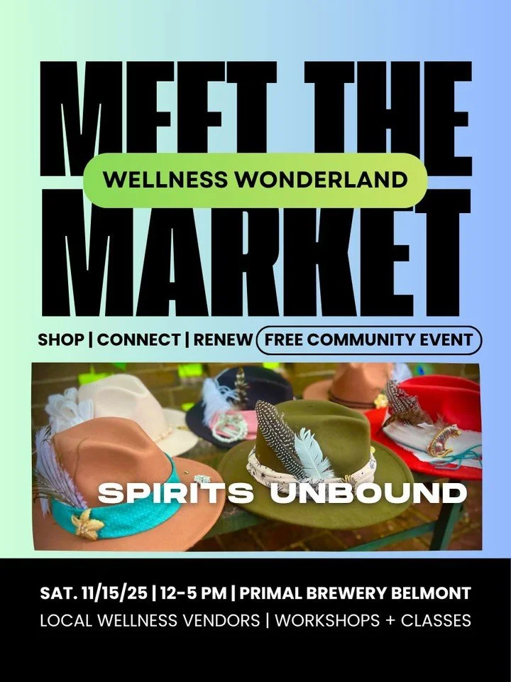 ✨ MEET THE MARKET ✨
We&rsquo;re so excited to introduce you to our amazing vendors for the Wellness Wonderland Holiday Market! 

@spirits.unbound Handcrafted Hats blessed with Reiki healing energy

Come shop, connect, and feel renewed for the Holiday