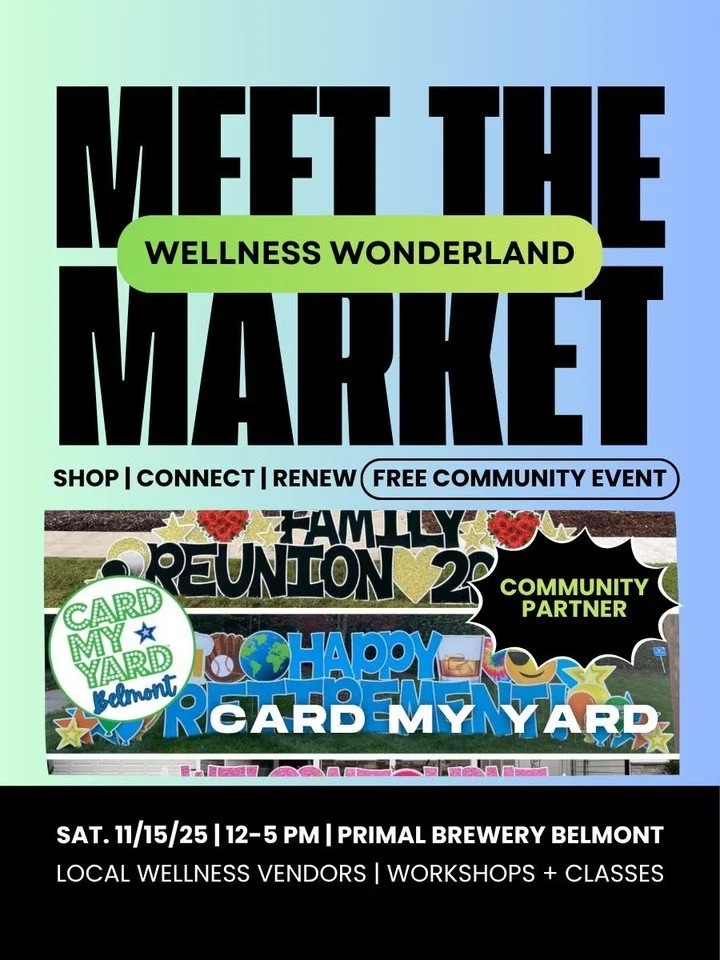 ✨ MEET THE MARKET ✨
We&rsquo;re so excited to introduce you to our amazing vendors for the Wellness Wonderland Holiday Market!

@cardmyyard_belmont &quot;Our mission is to celebrate lifes special moments in our community and beyond...we are here to m