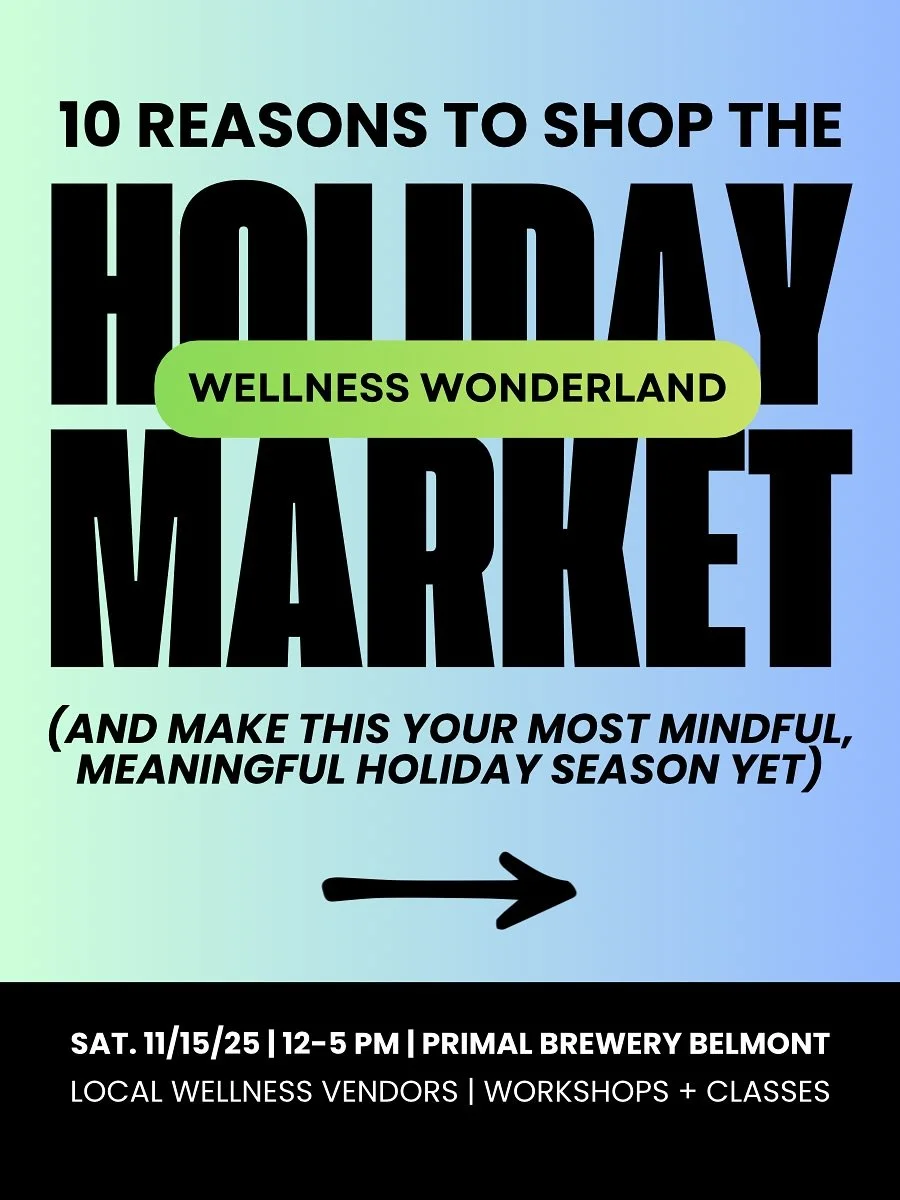 10 Reason to shop the #WellnessWonderland Holiday Market (Happening tomorrow!!) 

This FREE community event will support over 40 LOCAL businesses, it will help adoptable animals find their furever homes @animals_clt 🐶💕 it will bring people into the