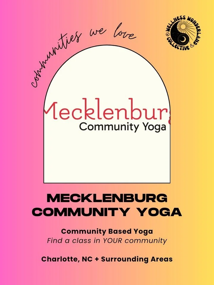 ✨ Community Partner Spotlight ✨

Mecklenburg Community Yoga: a space dedicated to making the benefits of yoga accessible, affordable, and welcoming to all 🤍

Whether you are brand new to yoga or a longtime practitioner, their classes are designed to