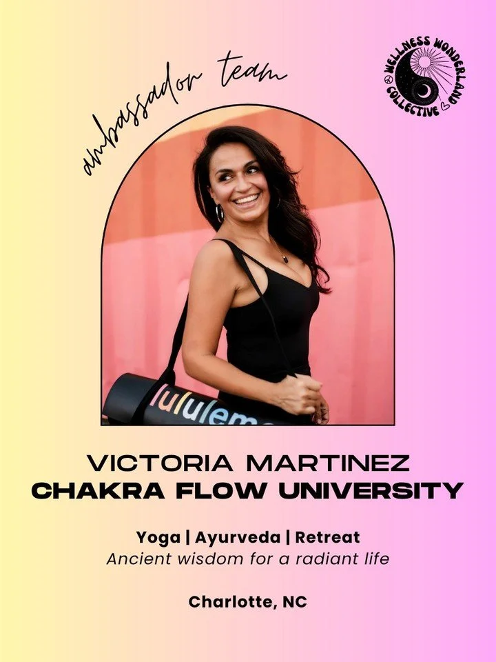 ✨ Collective Member Spotlight ✨

Meet Victoria Martinez, internationally renowned yoga teacher, transformational coach, and founder of Chakra Flow University. 🤍

Through the wisdom of yoga, Ayurveda, Tantra, Bhakti, and sound healing, Victoria guide