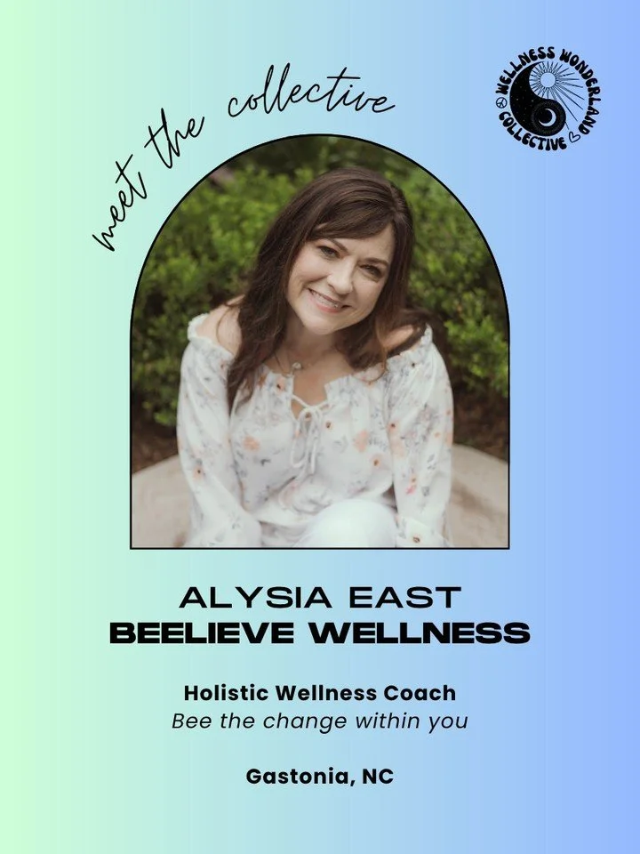 ✨ Collective Member Spotlight ✨

Meet Alysia East, Nurse-turned-Holistic Wellness Coach, Speaker, and Founder of Beelieve Wellness. 🤍

Alysia is passionate about helping women move from chronic stress, burnout, and emotional overwhelm into a life of