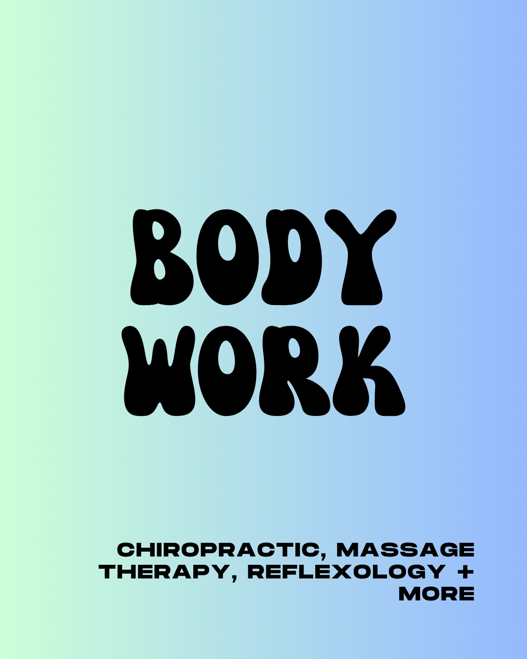 charlotte north carolina body workers, massage therapists, chiropractors, reflexology, wellness wonderland collective