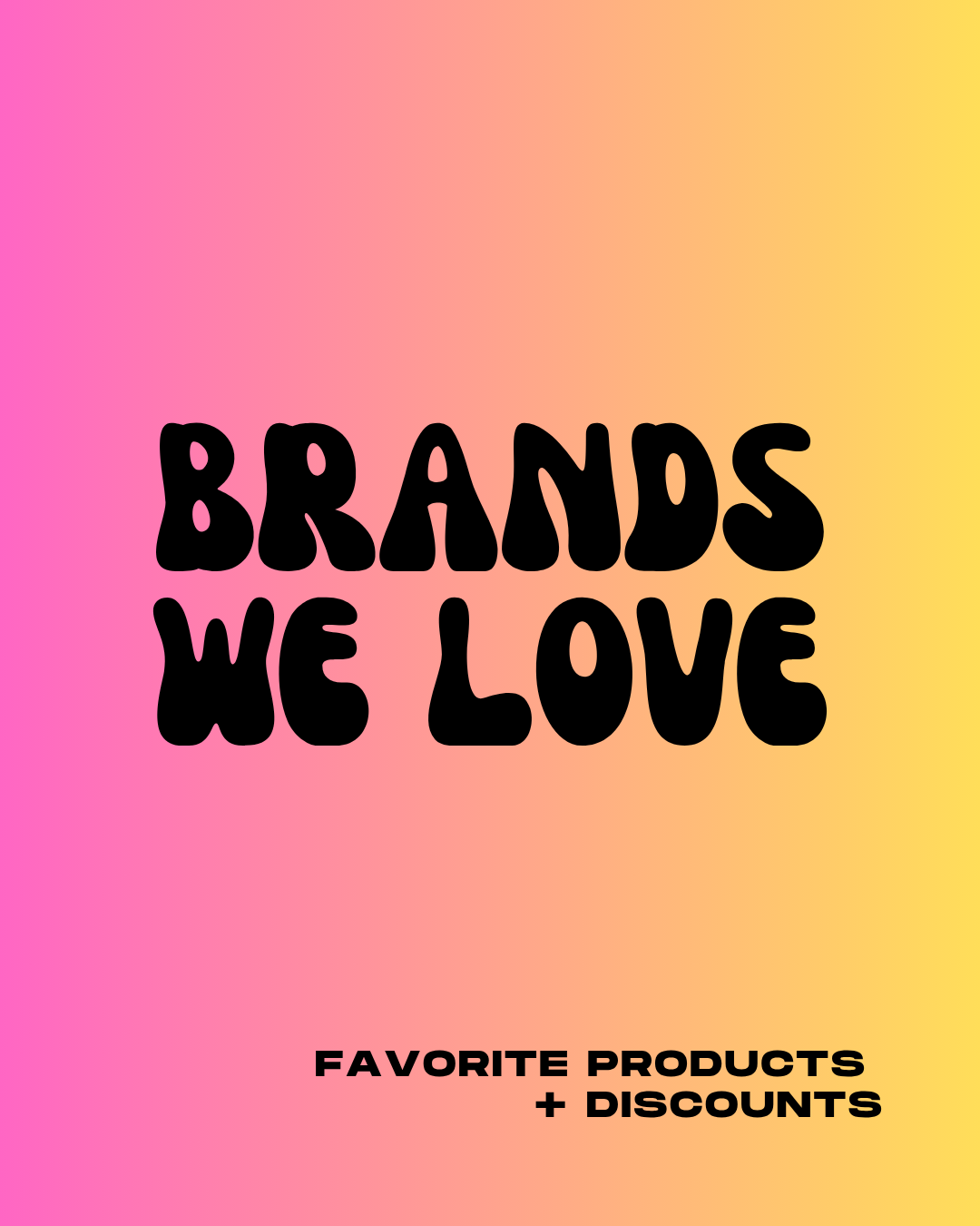 wellness wonderland collective brand partners, local discounts, brands we love