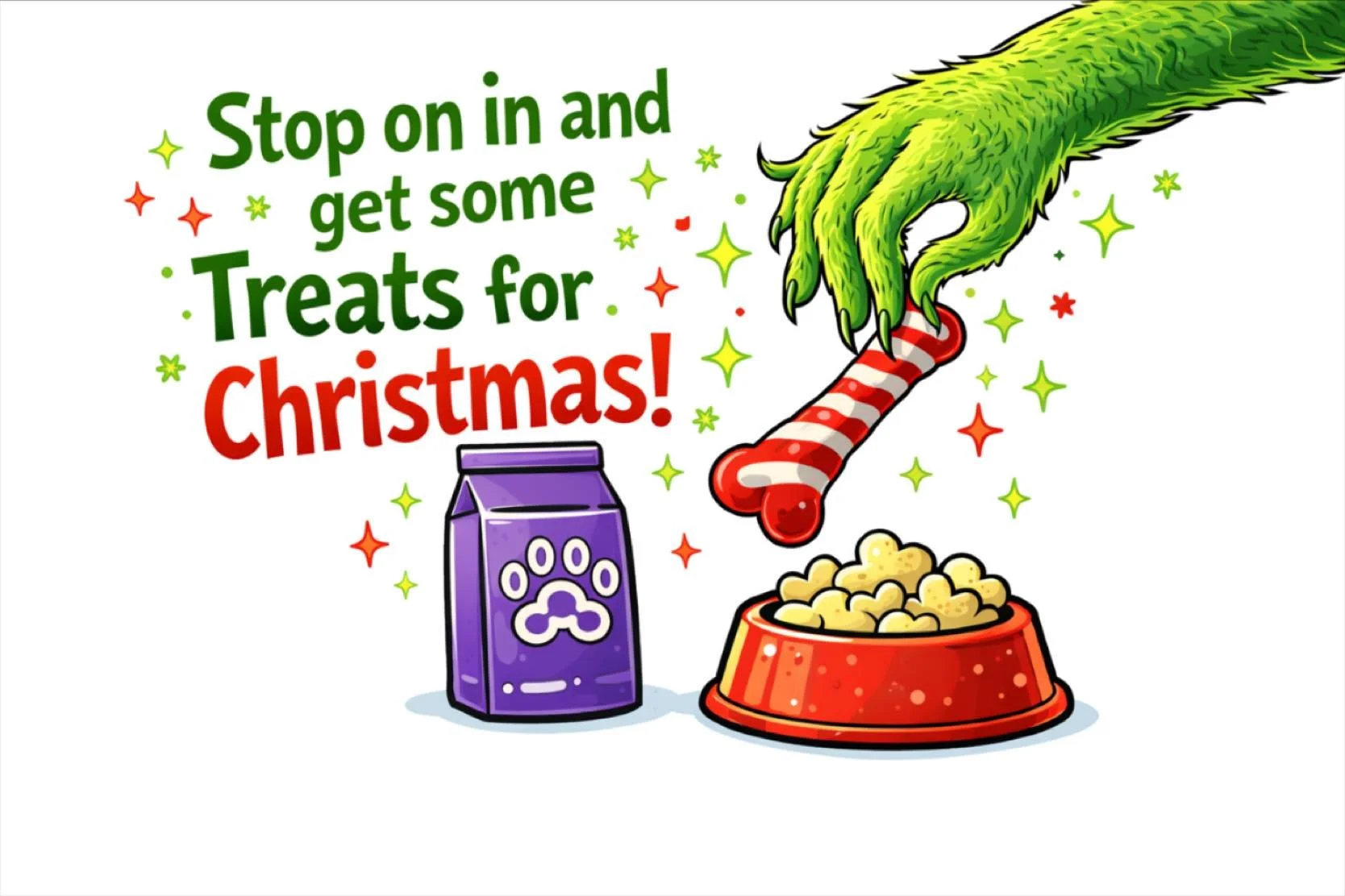 🎄Make sure your pups have treats under the tree this Christmas!🎄
✨We have buy 2 get 1 free bags of treats that your pups will love ❤️✨
🎄Also be sure to get them a bakery treat as a lil extra treat🎄
#bonezandpawz #dogsandcats #bakery #treat #merry