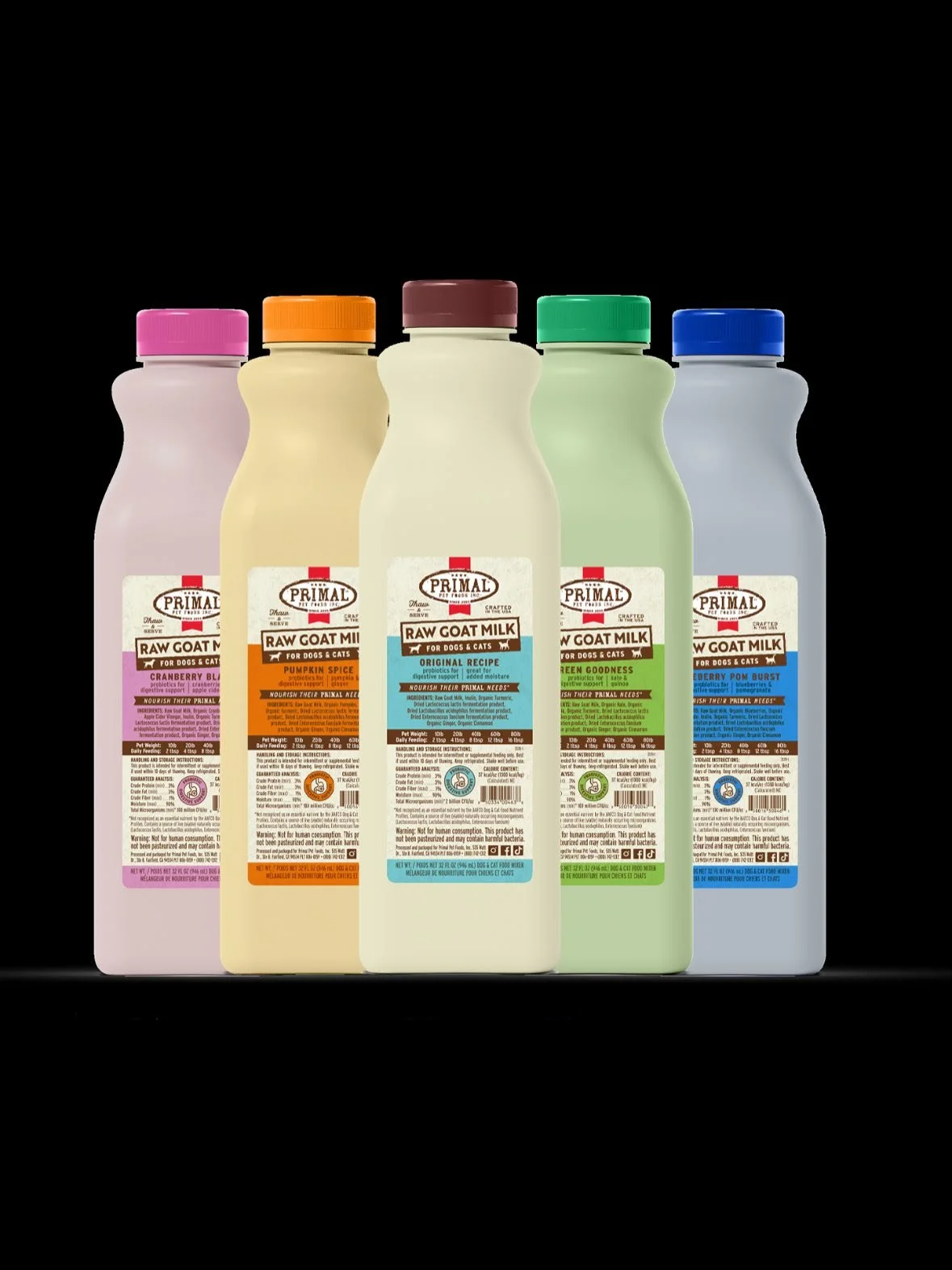 🐾Does your pup or kitten need something a little extra?🐾
✨We carry FIVE different flavors of Primal Goats Milk✨
If your furry friends need help with any of the following, goats milk is a great choice:
- sensitive stomach
- skin and coat issues
- pi